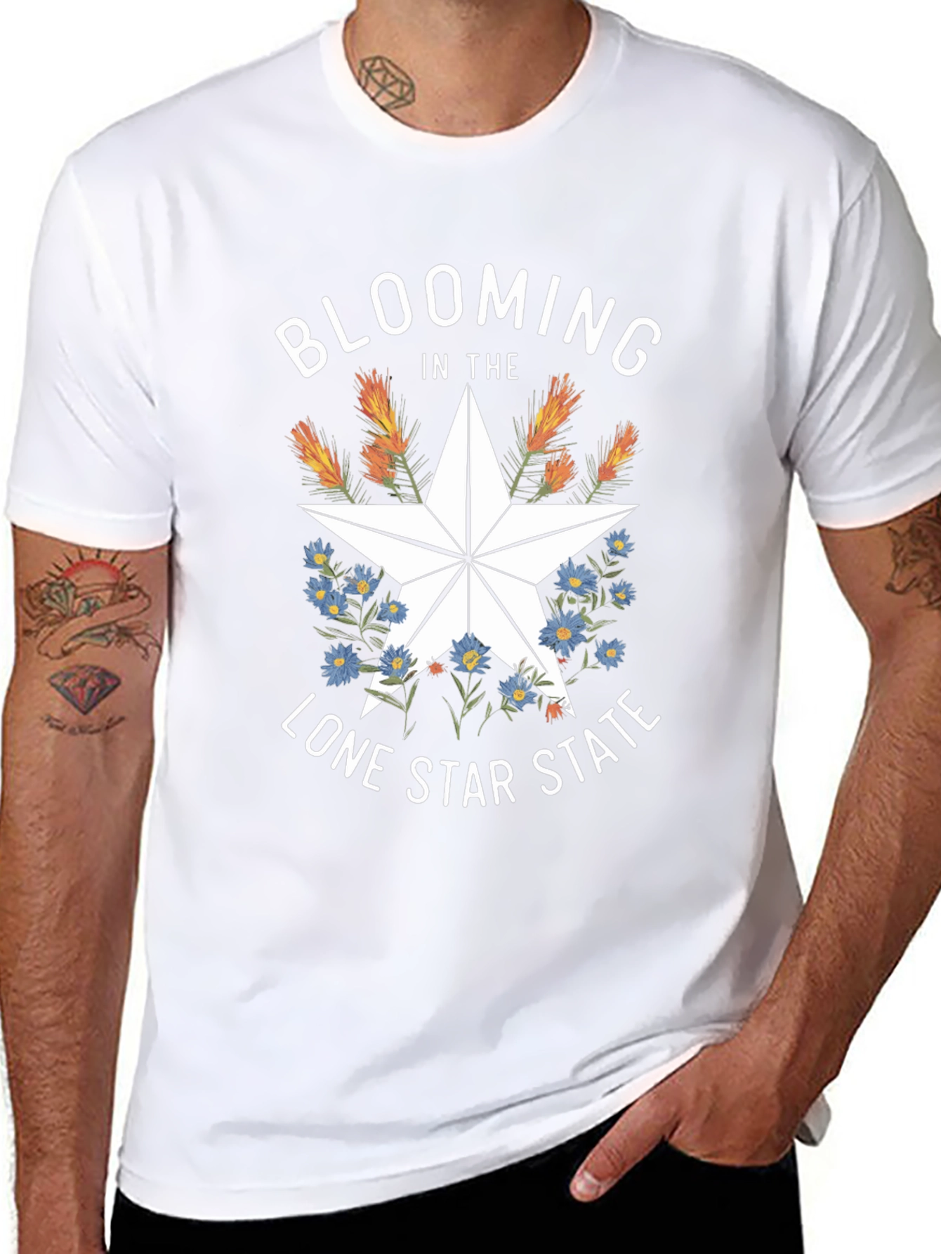 Blooming Lone Star State Tee
