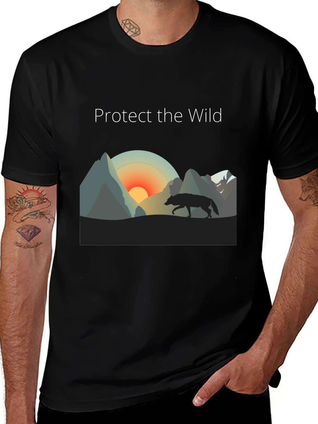 Protect the Wild Graphic Tee - Nature Inspired