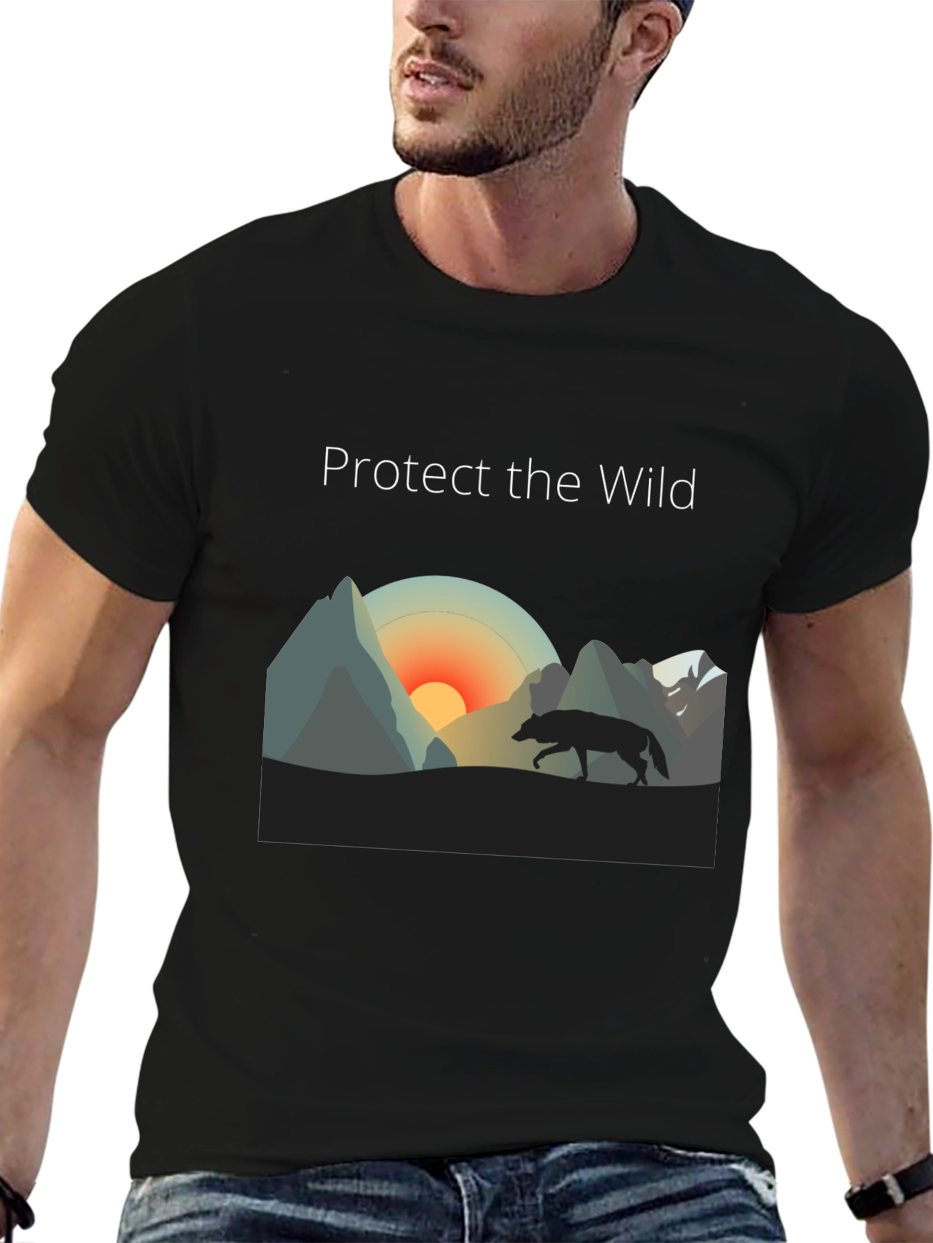 Protect the Wild Graphic Tee - Nature Inspired