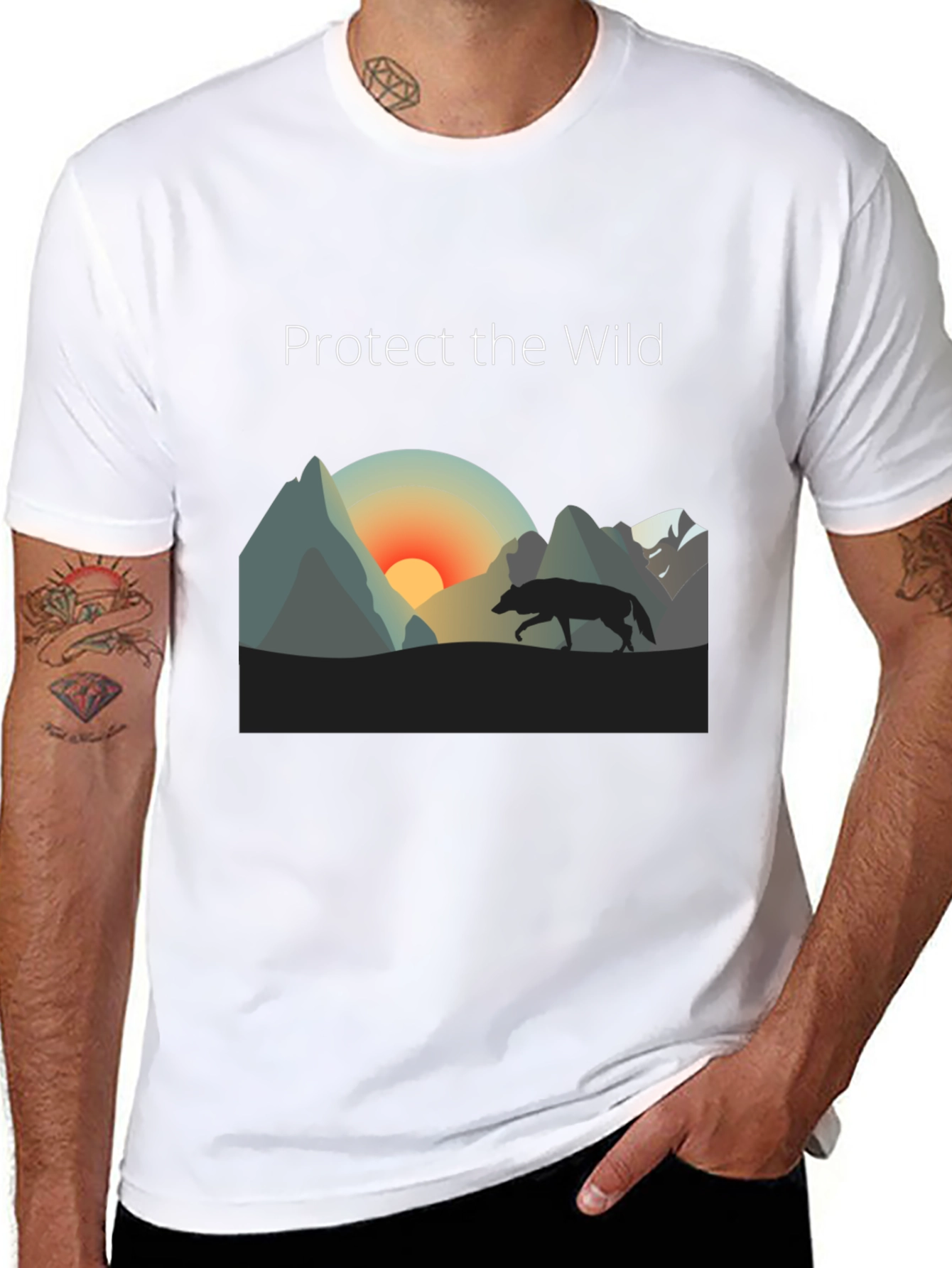 Protect the Wild Graphic Tee - Nature Inspired