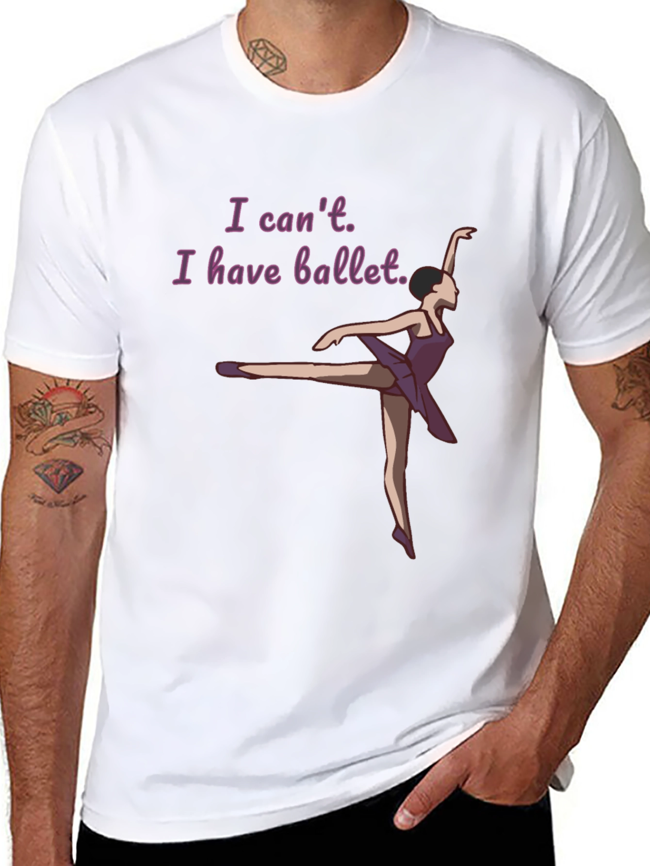 Ballet Lovers T-Shirt: I Cant I Have Ballet