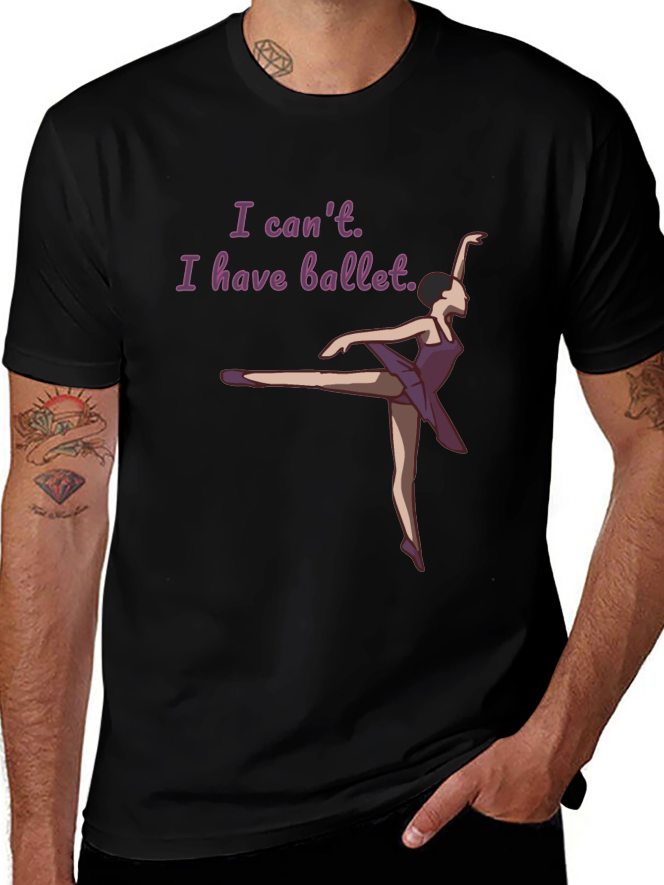 Ballet Lovers T-Shirt: I Cant I Have Ballet