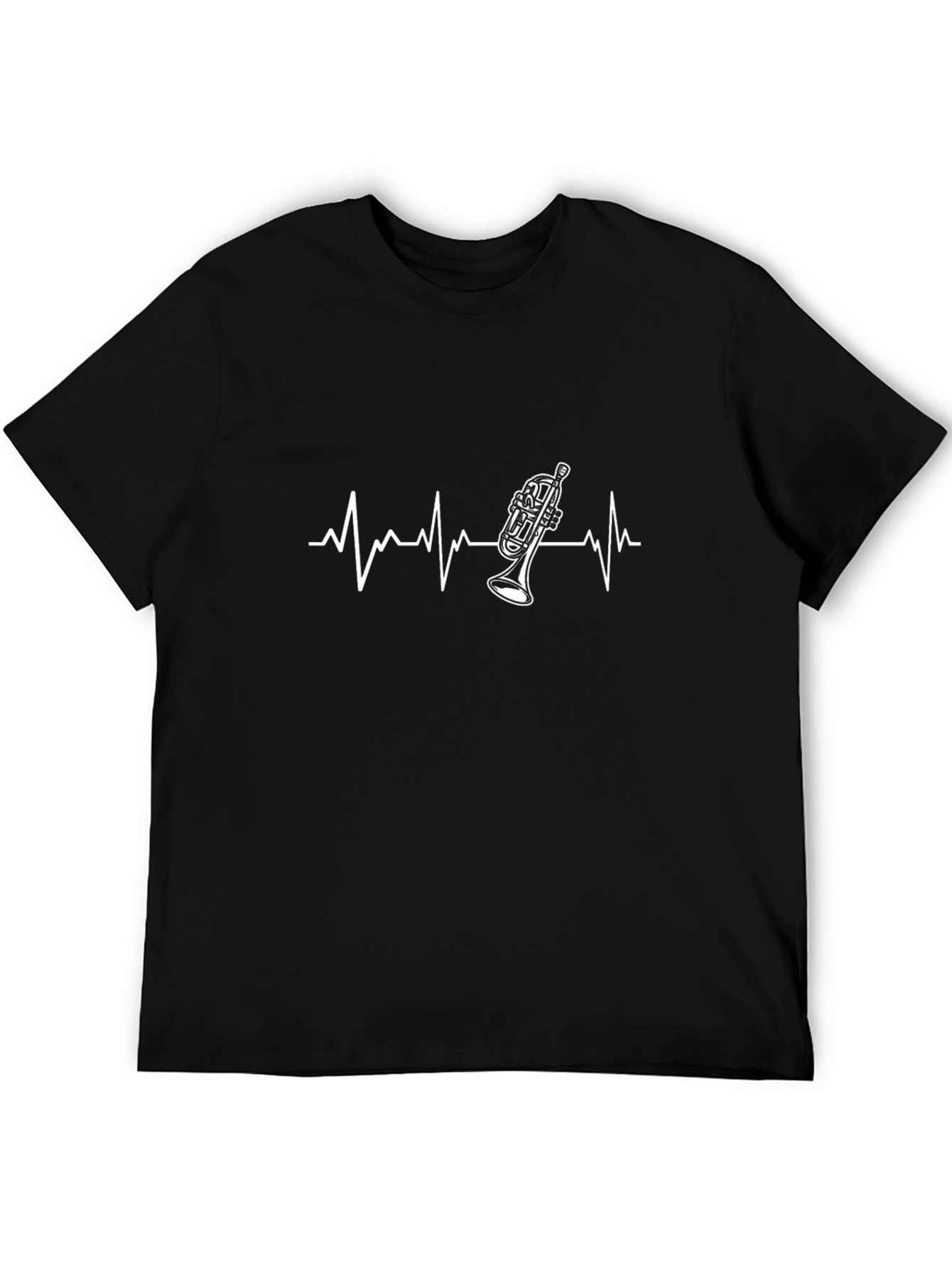 Trumpet Heartbeat Graphic Tee