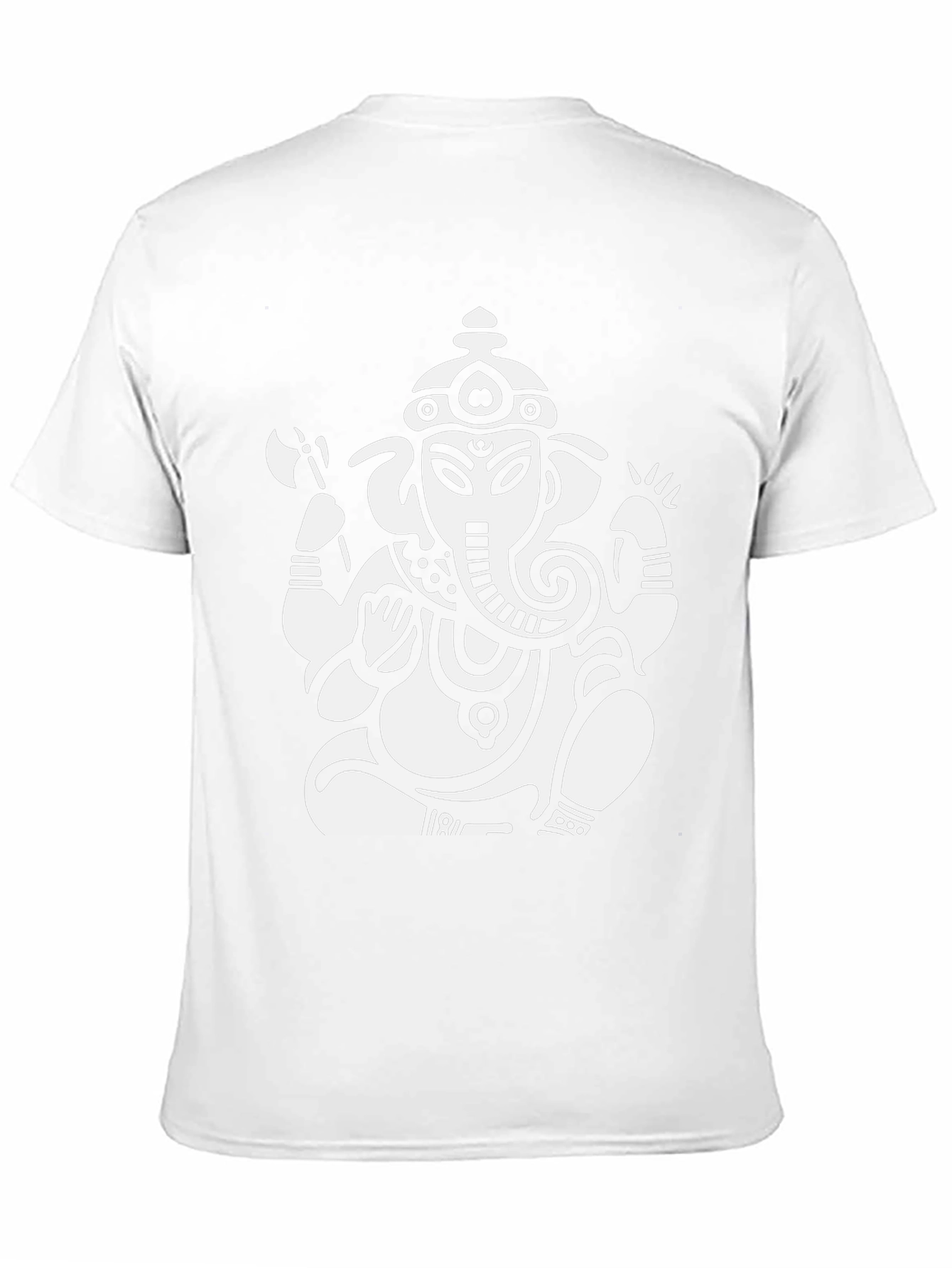 Ganesha Graphic Black T-Shirt - Hindu God Print