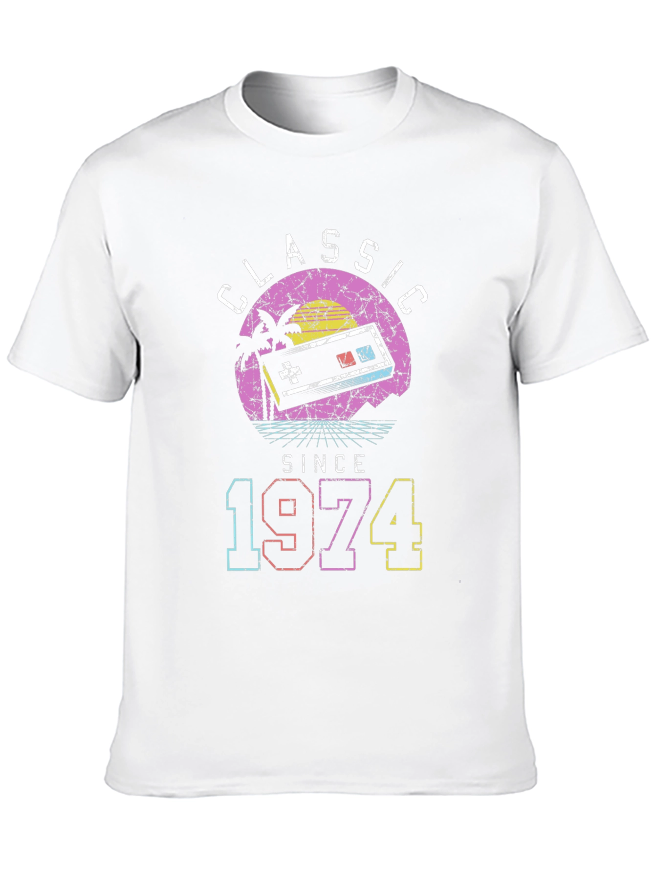 Classic Since 1974 Retro Gamer T-Shirt