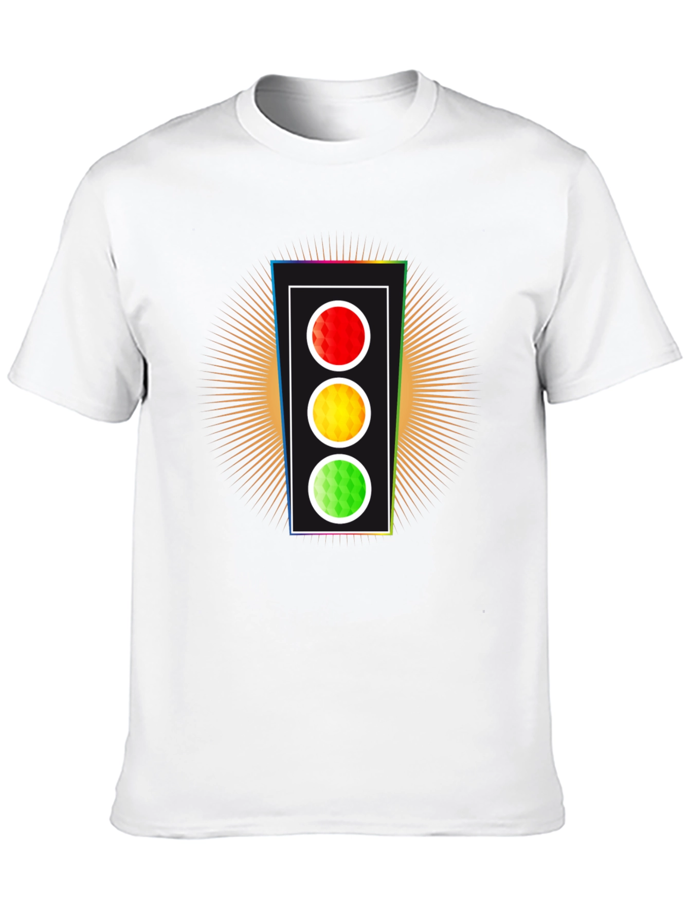 Traffic Light Graphic Tee - Stand Out Style