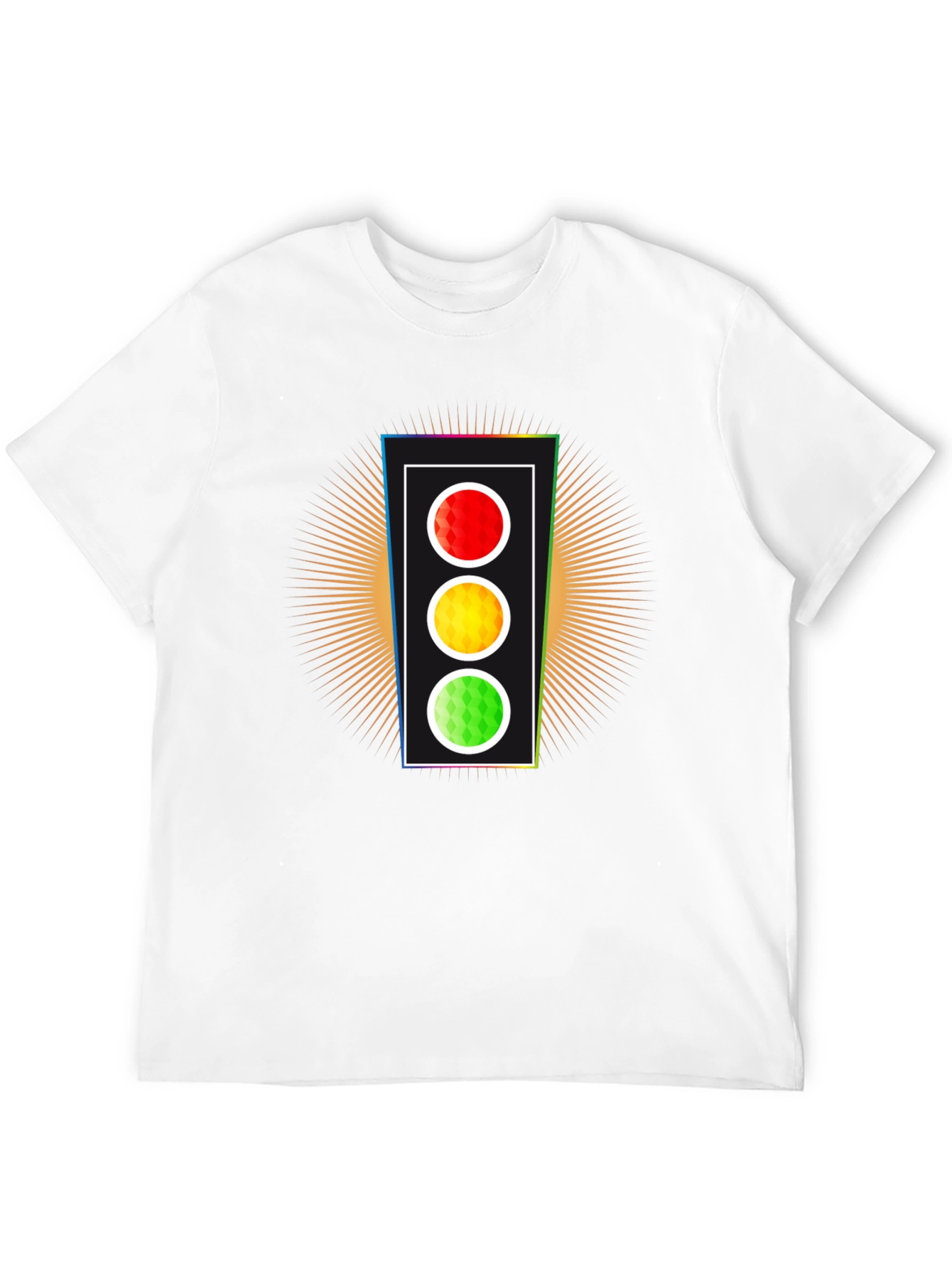 Traffic Light Graphic Tee - Stand Out Style