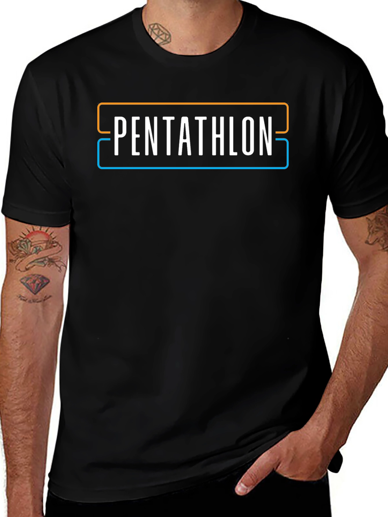 Pentathlon Graphic Tee - Classic Style