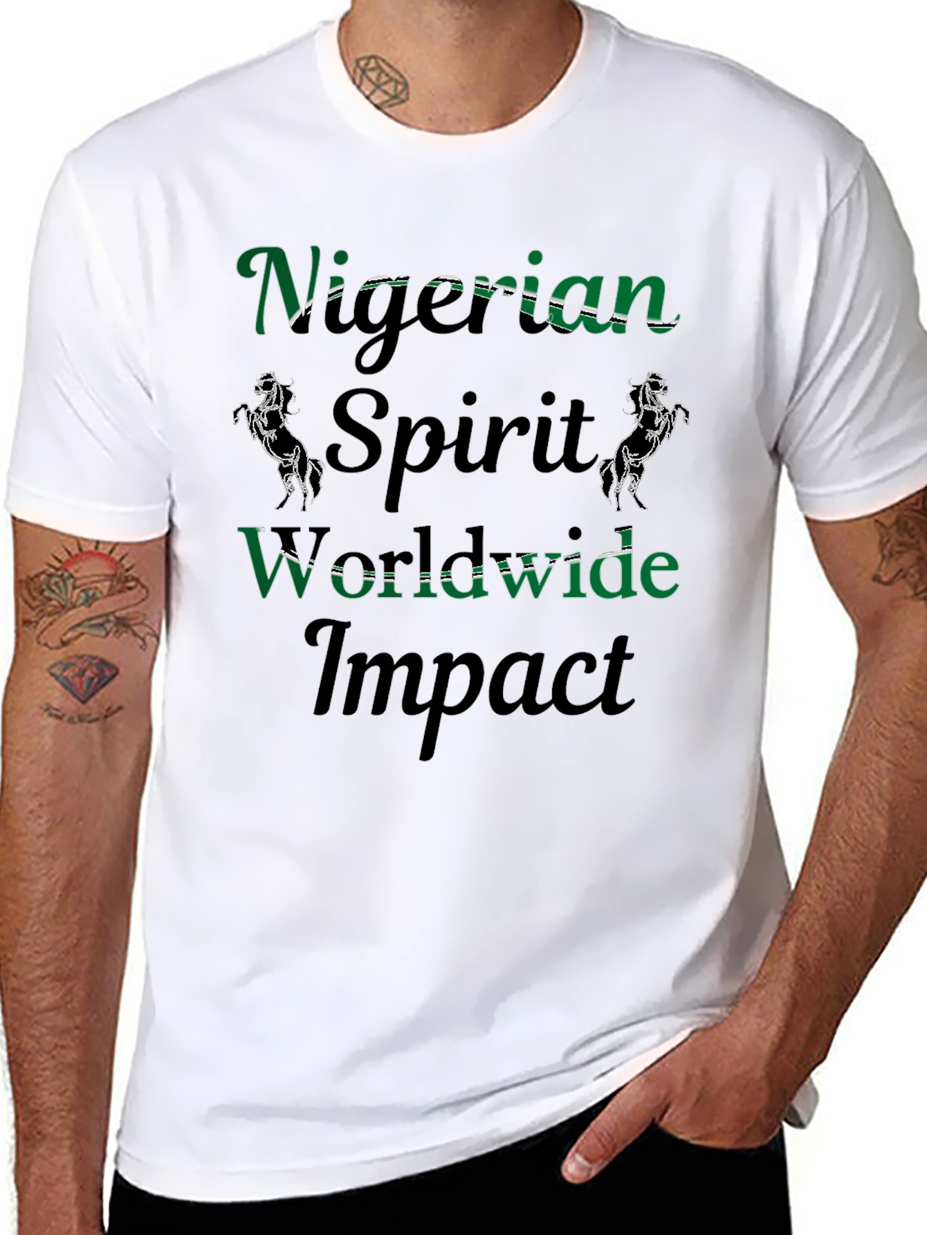Nigerian Spirit Graphic Tee