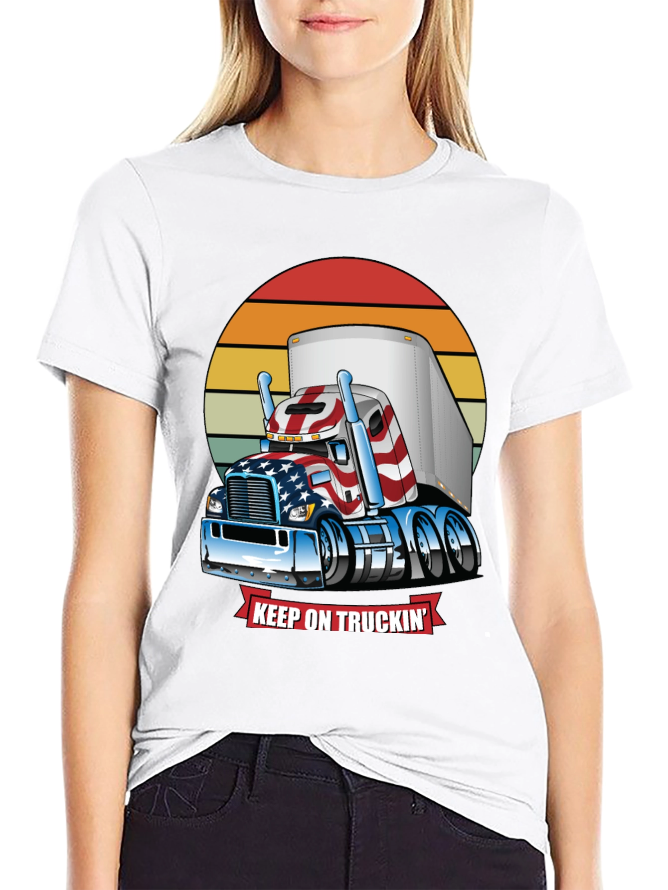Keep On Truckin Graphic Tee
