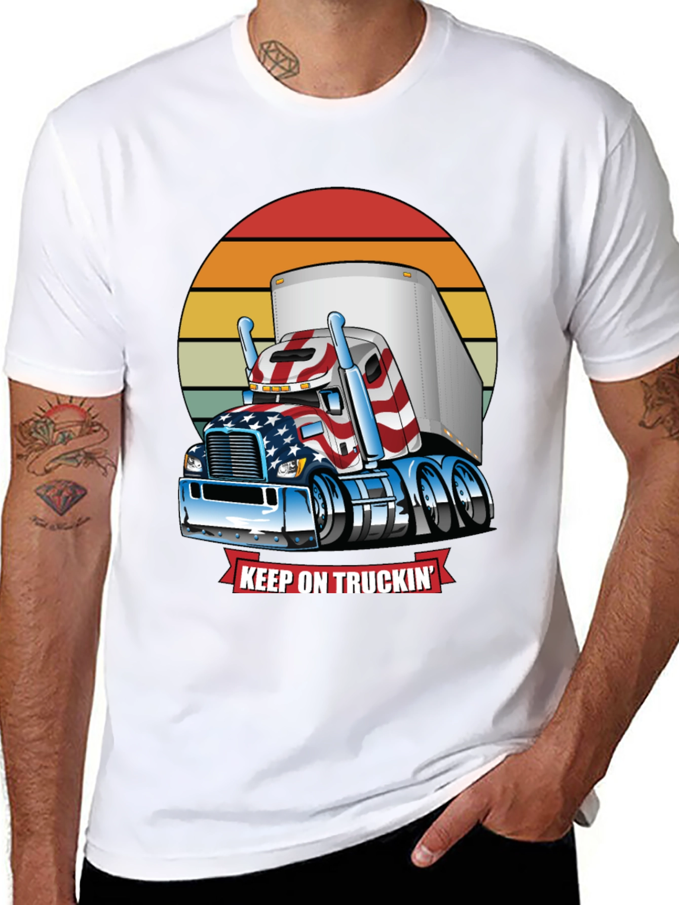 Keep On Truckin Graphic Tee