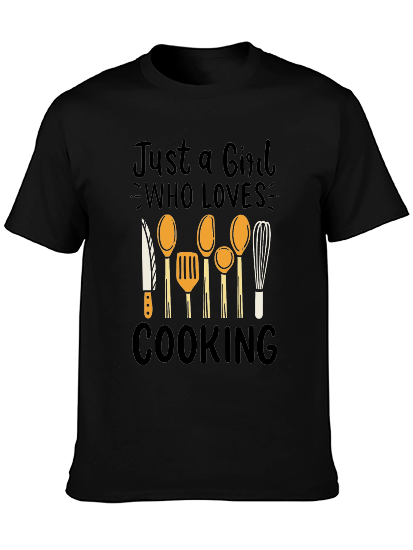 Just a Girl Who Loves Cooking T-Shirt