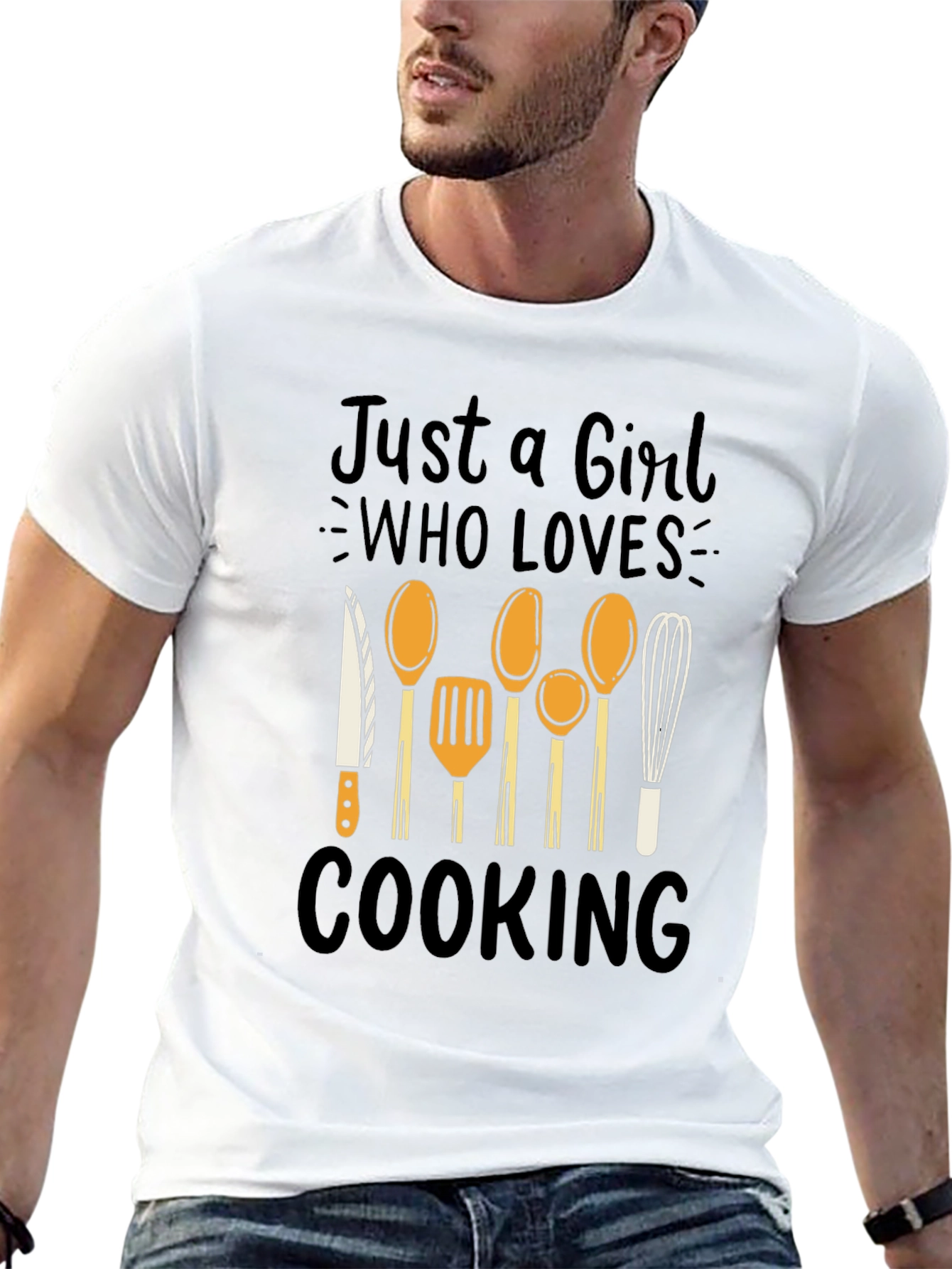 Just a Girl Who Loves Cooking T-Shirt