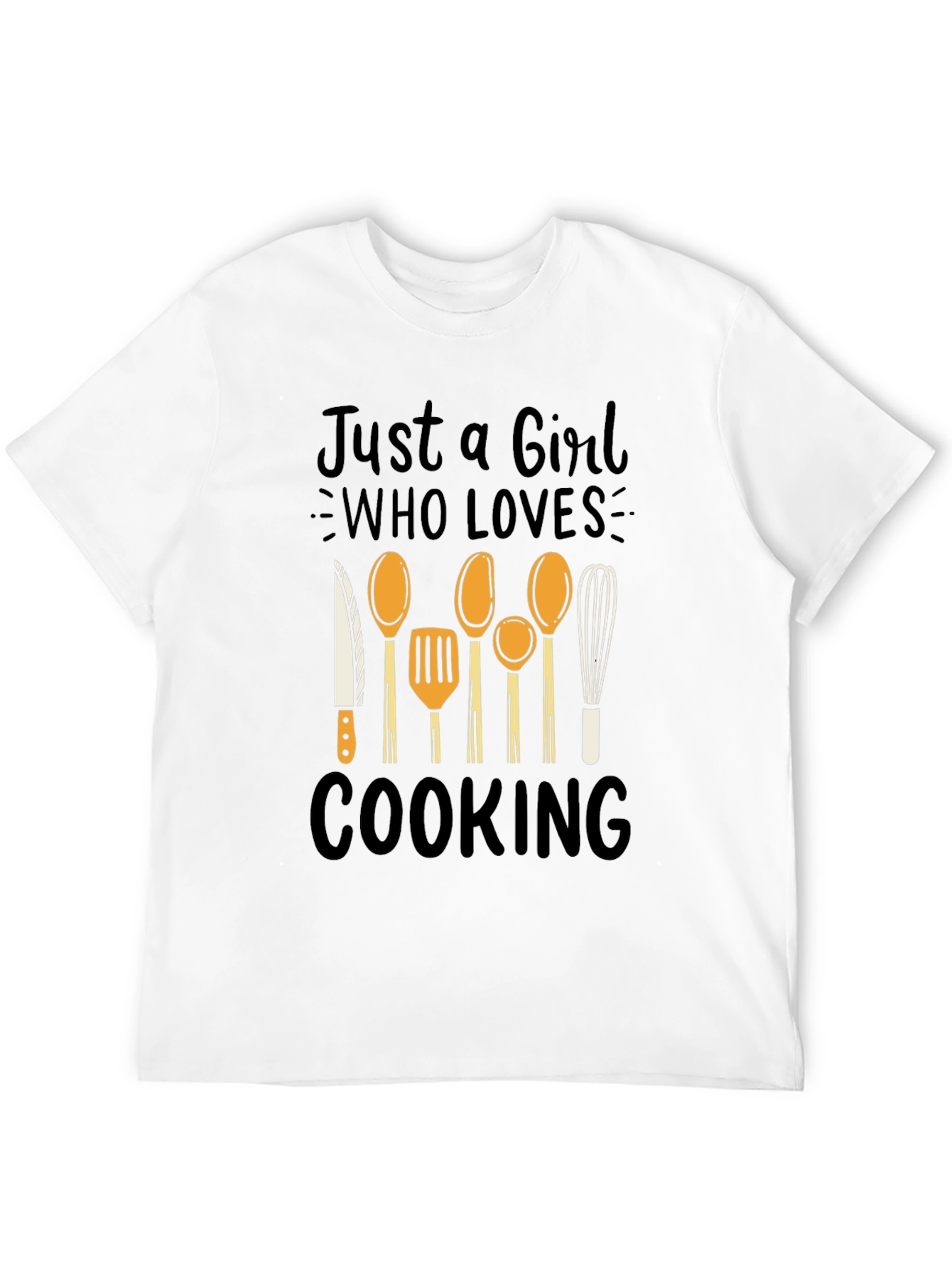Just a Girl Who Loves Cooking T-Shirt