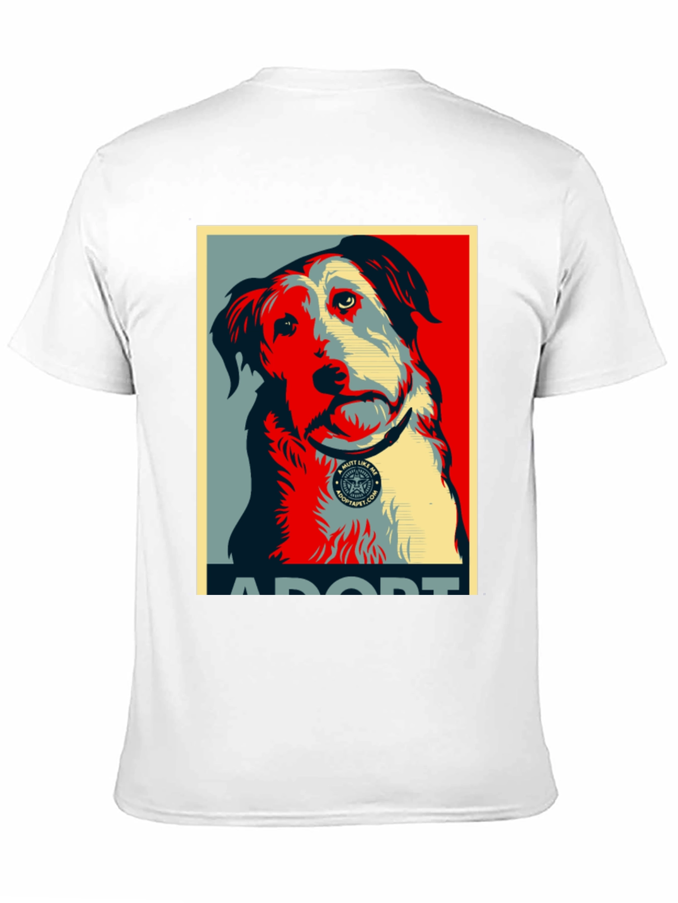 Adopt a Mutt Dog Graphic T-Shirt