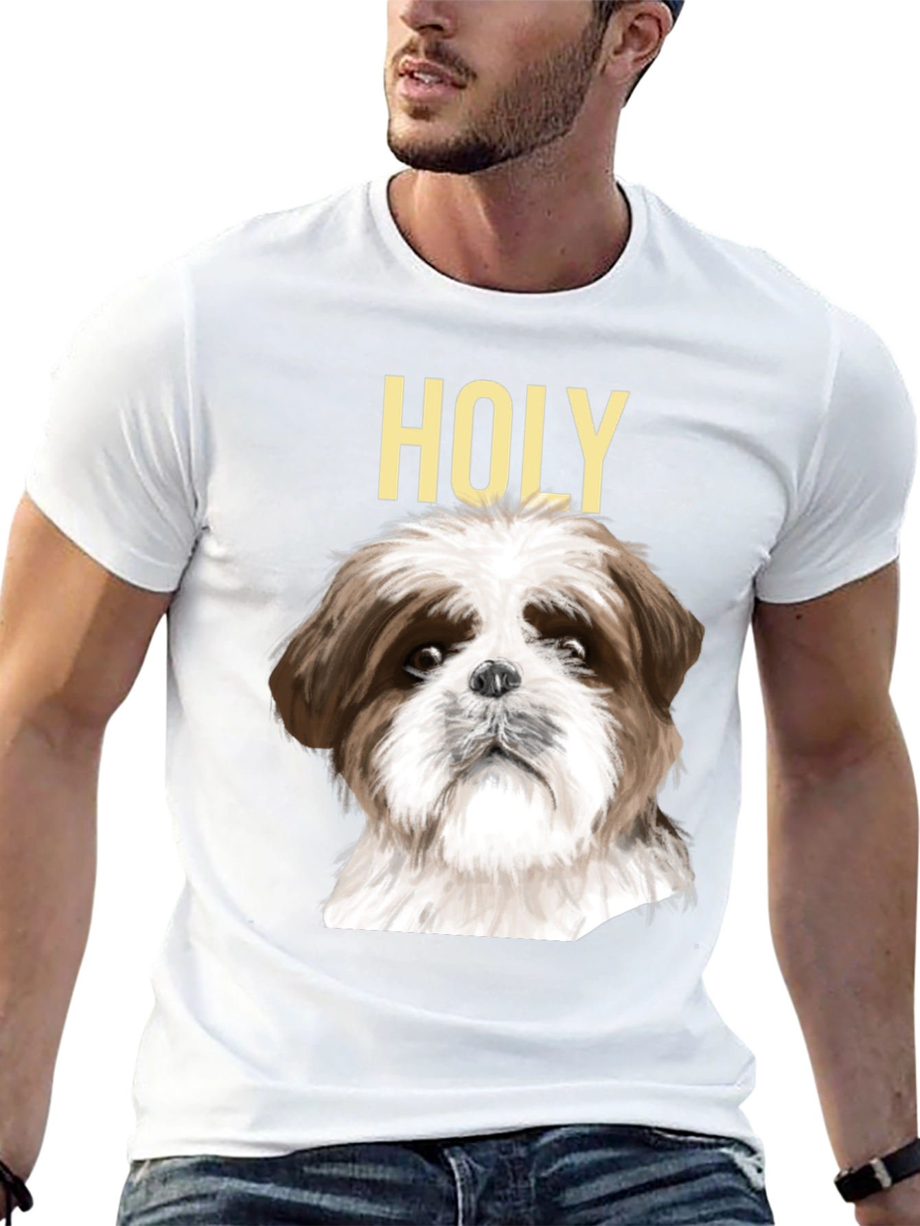 Holy Shih Tzu T-Shirt - Unisex Graphic Tee