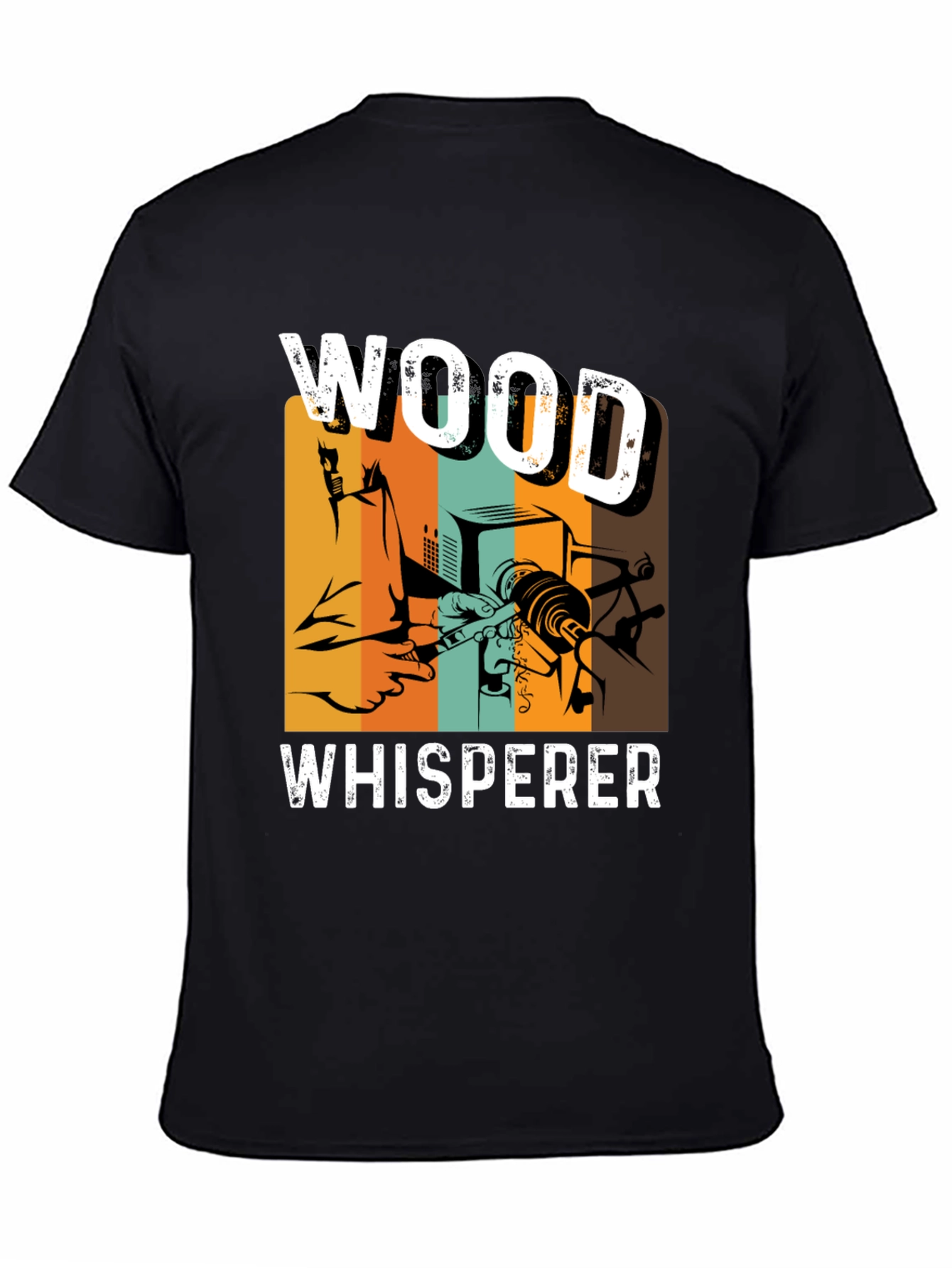 Wood Whisperer Graphic T-Shirt - Carpentry Woodworking