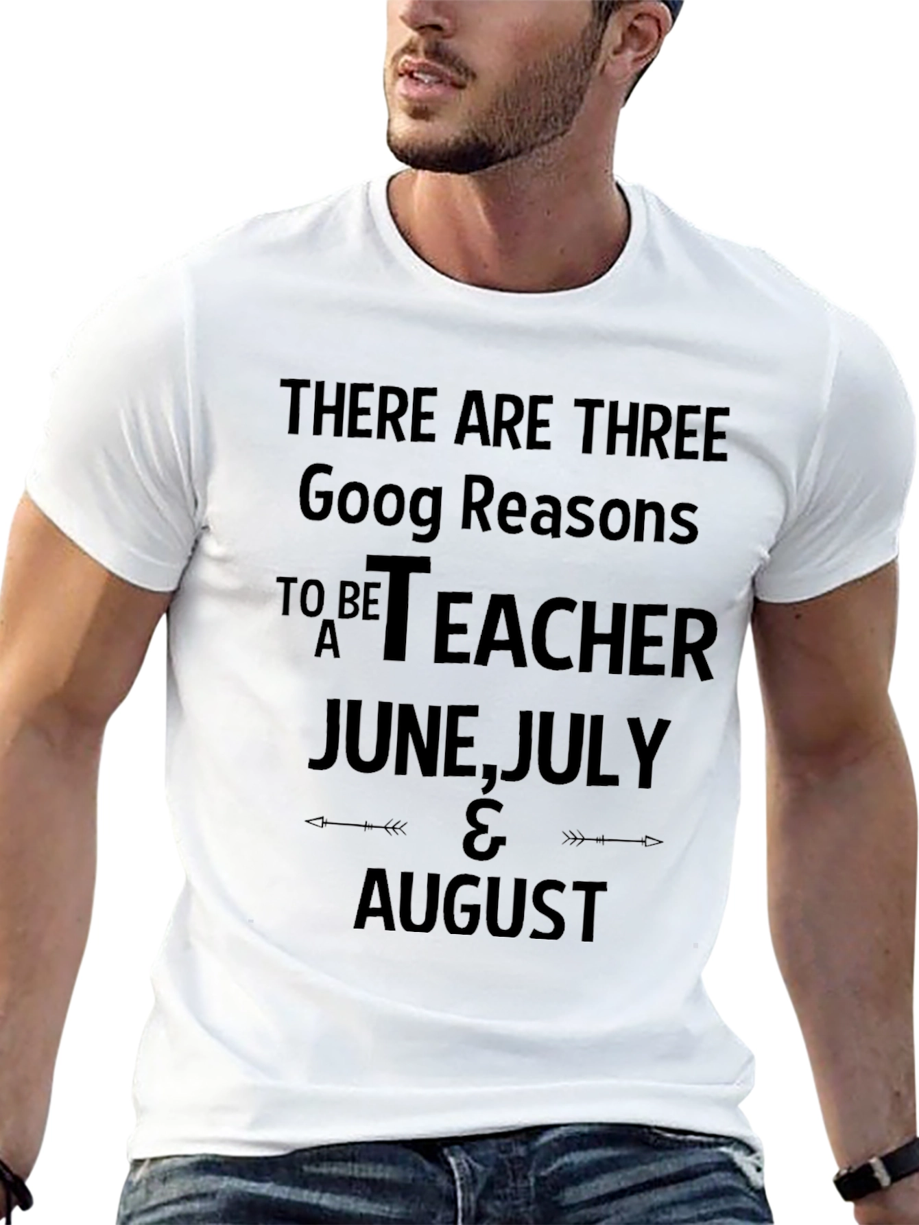 Teacher Summer Break T-Shirt: June July August