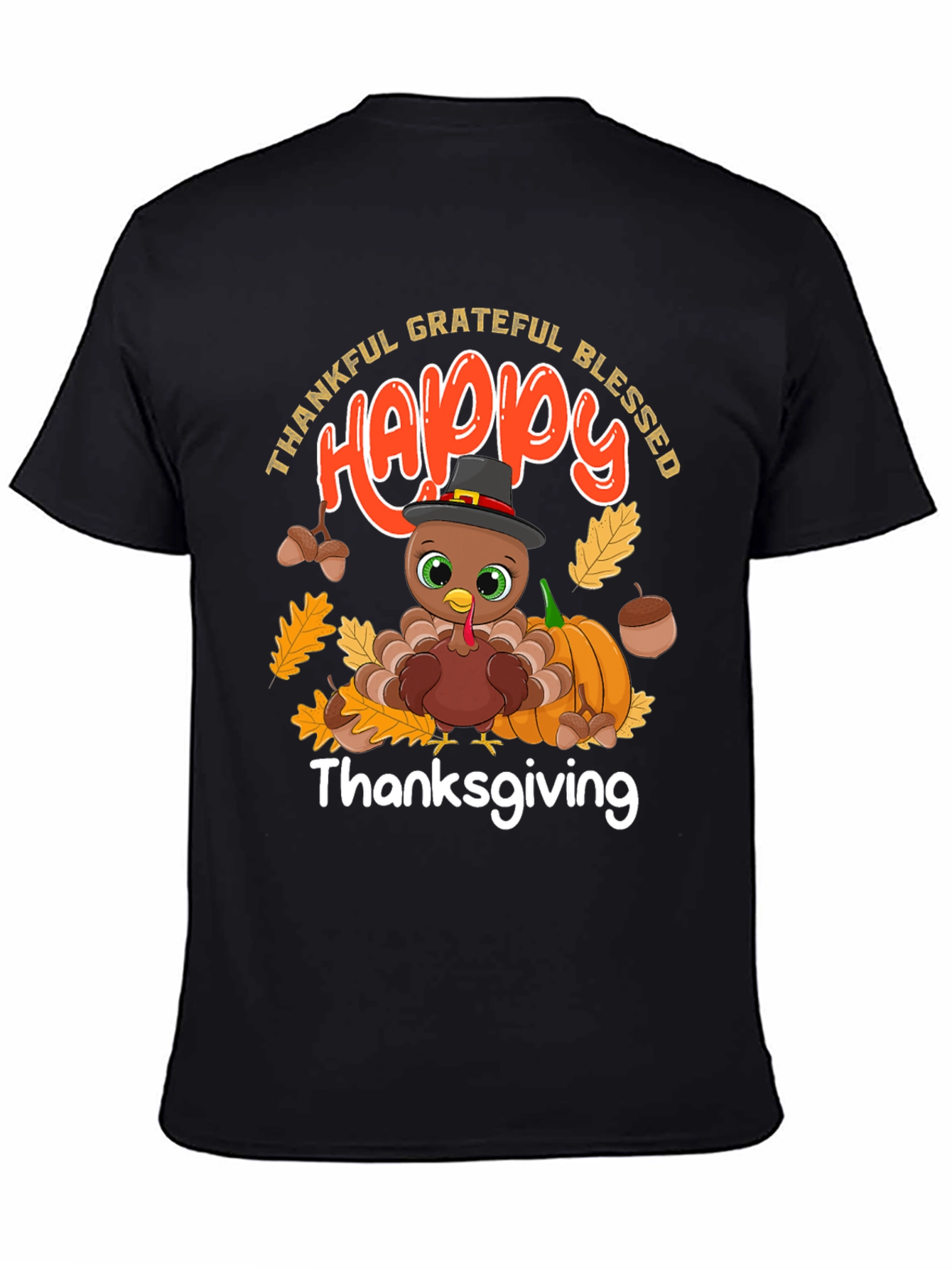 Thanksgiving Turkey Graphic Tee