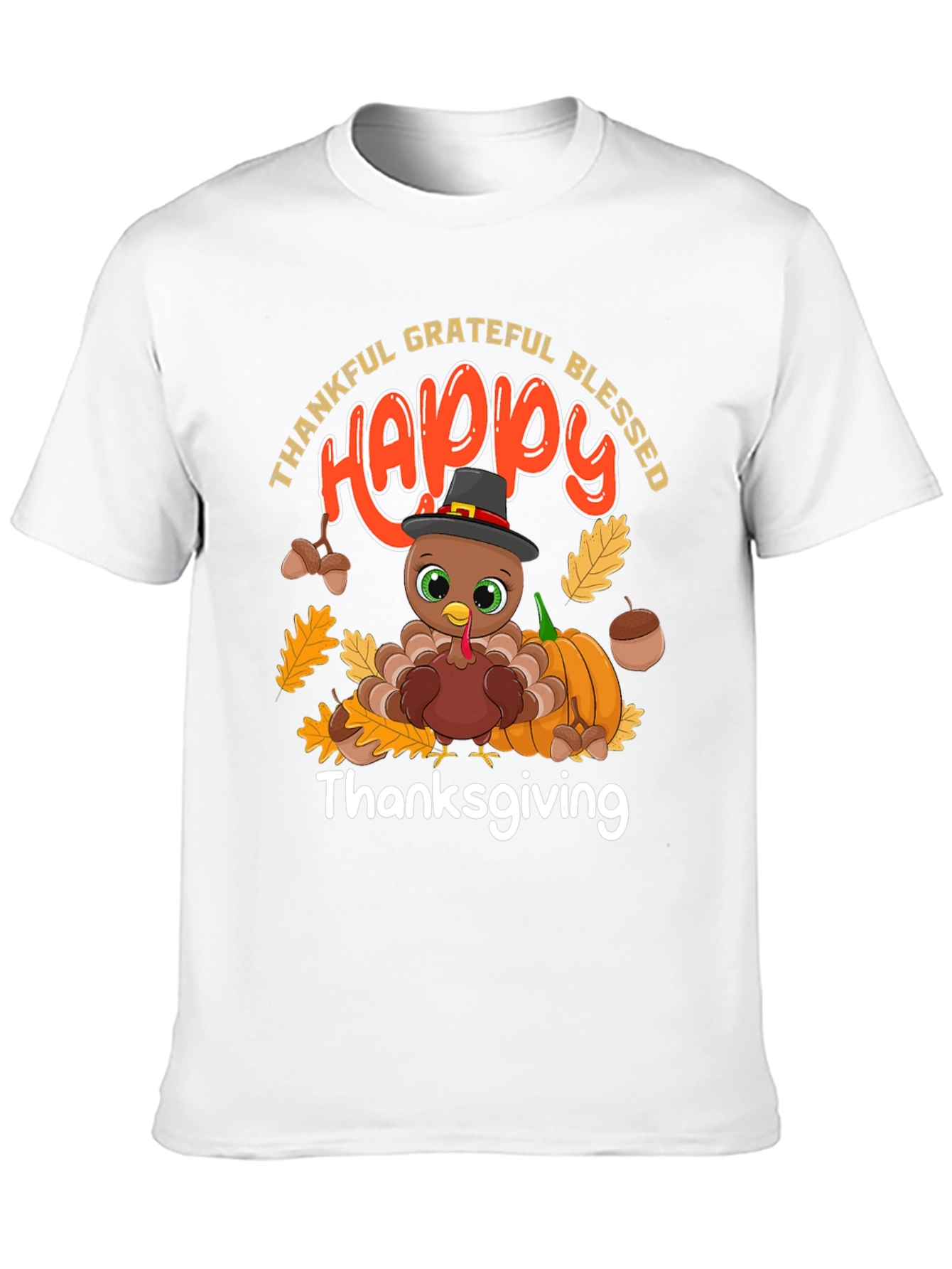 Thanksgiving Turkey Graphic Tee