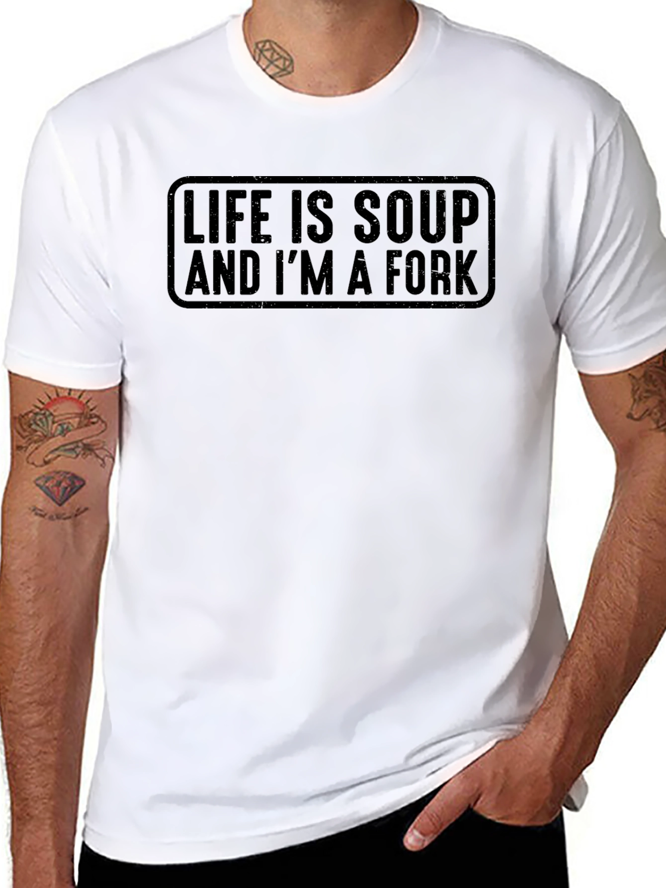 Life Is Soup And Im A Fork T-Shirt
