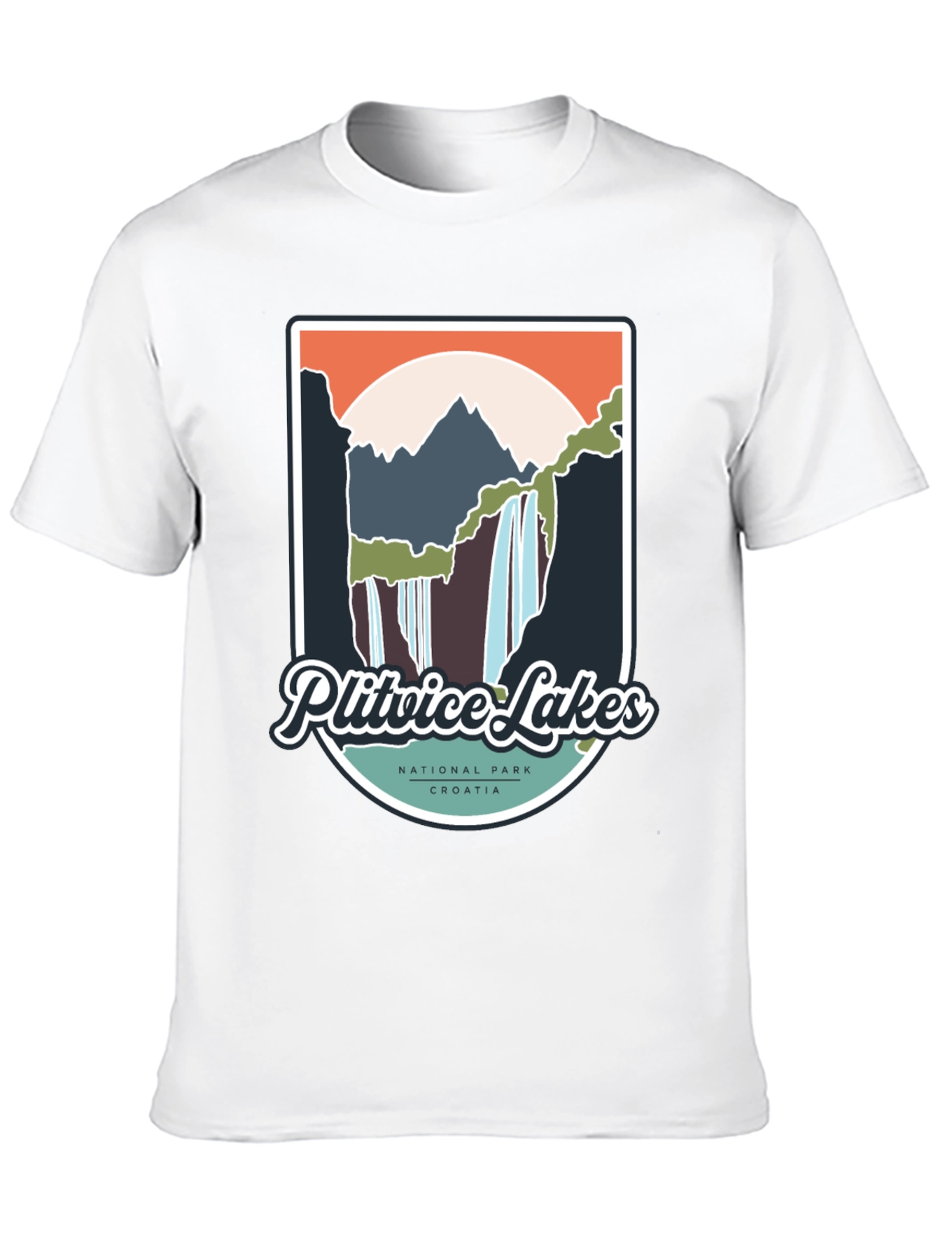 Plitvice Lakes National Park T-Shirt - Croatia Travel Tee