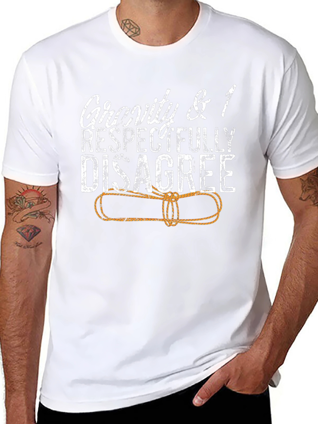 Gravity Disagree T-Shirt - Science Humor Tee