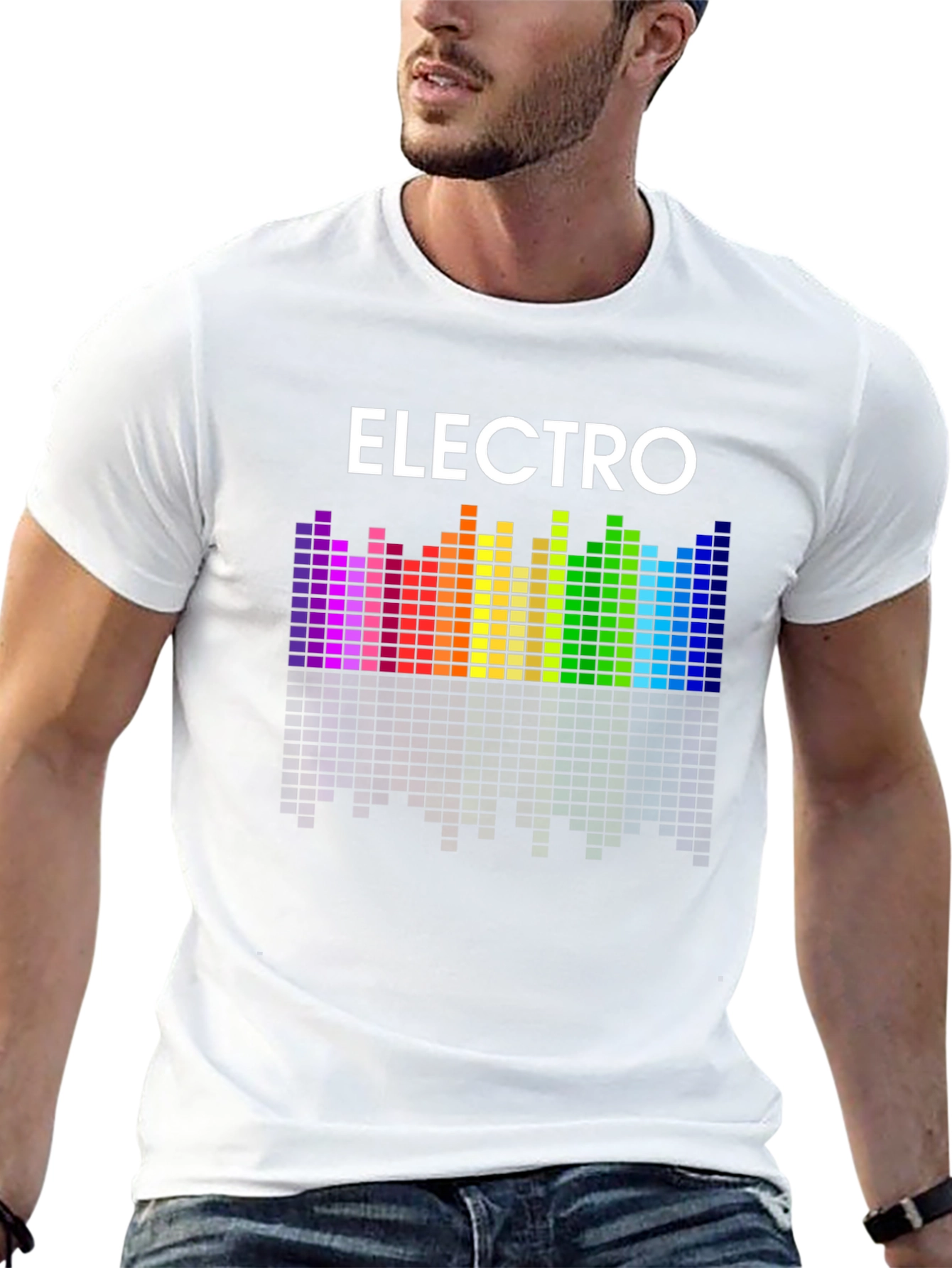 Electro Music T-Shirt - Equalizer Graphic Tee