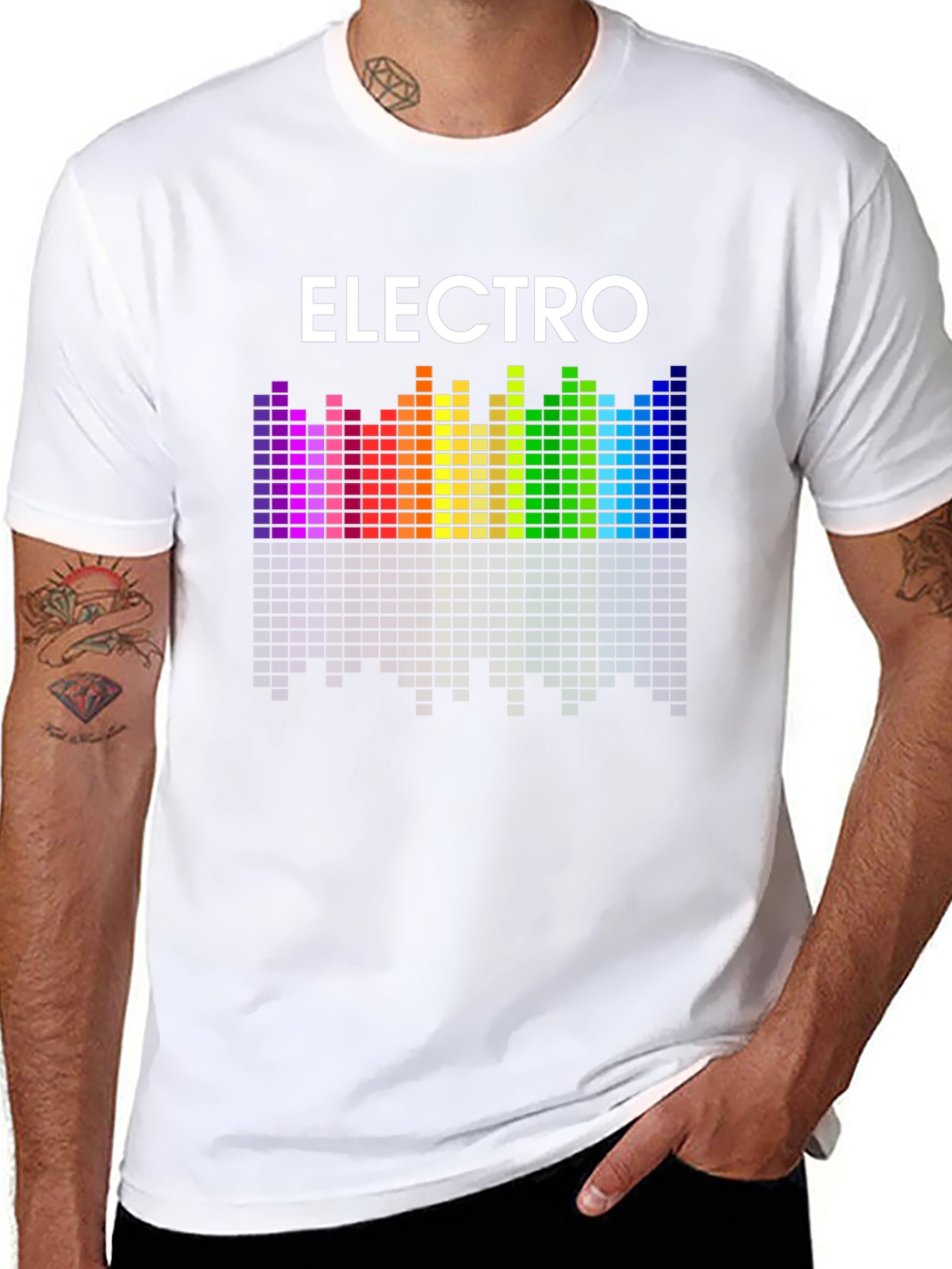 Electro Music T-Shirt - Equalizer Graphic Tee