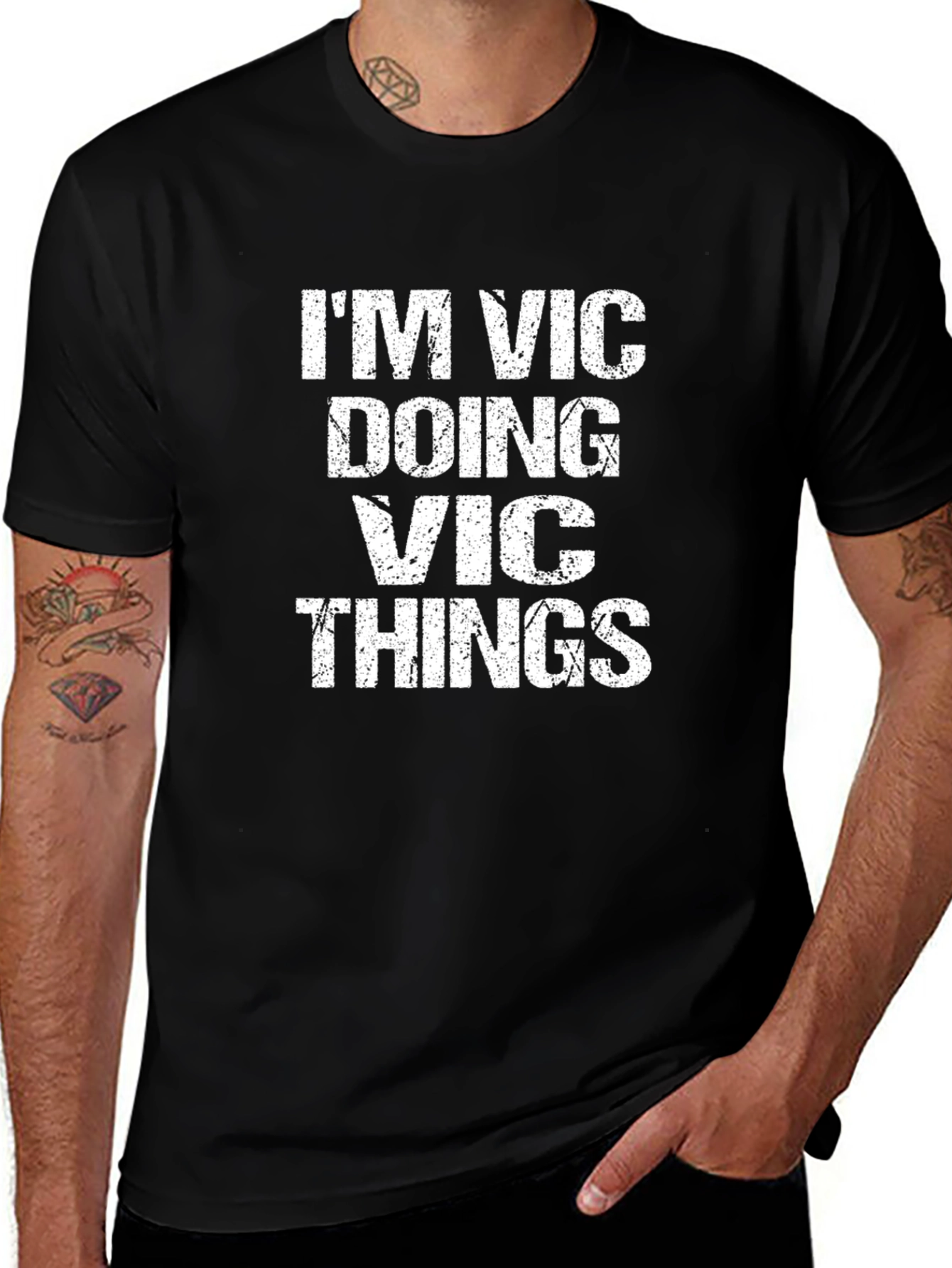 Im Vic Doing Vic Things Graphic Tee