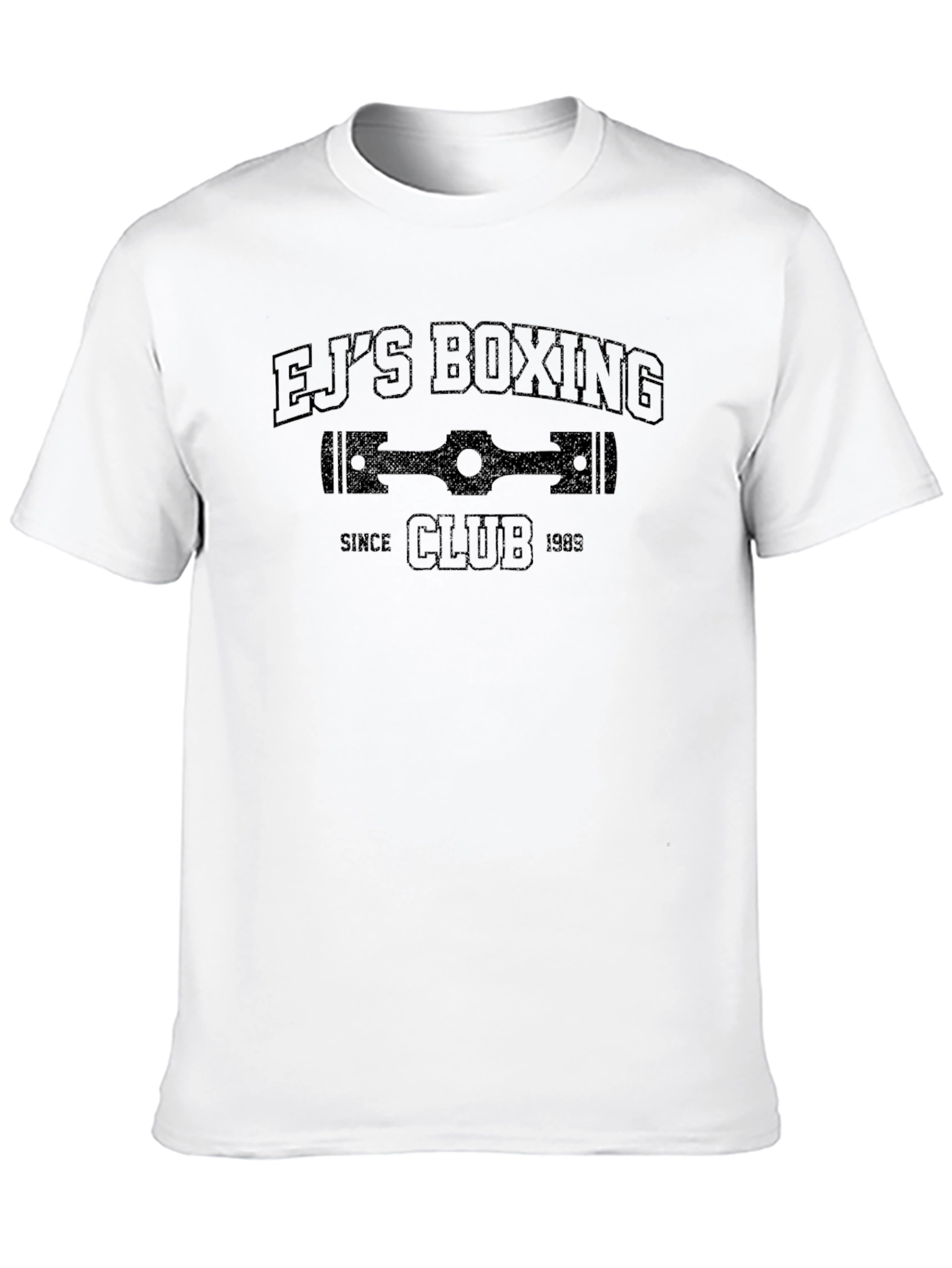 EJs Boxing Club Tee - Black Graphic T-Shirt