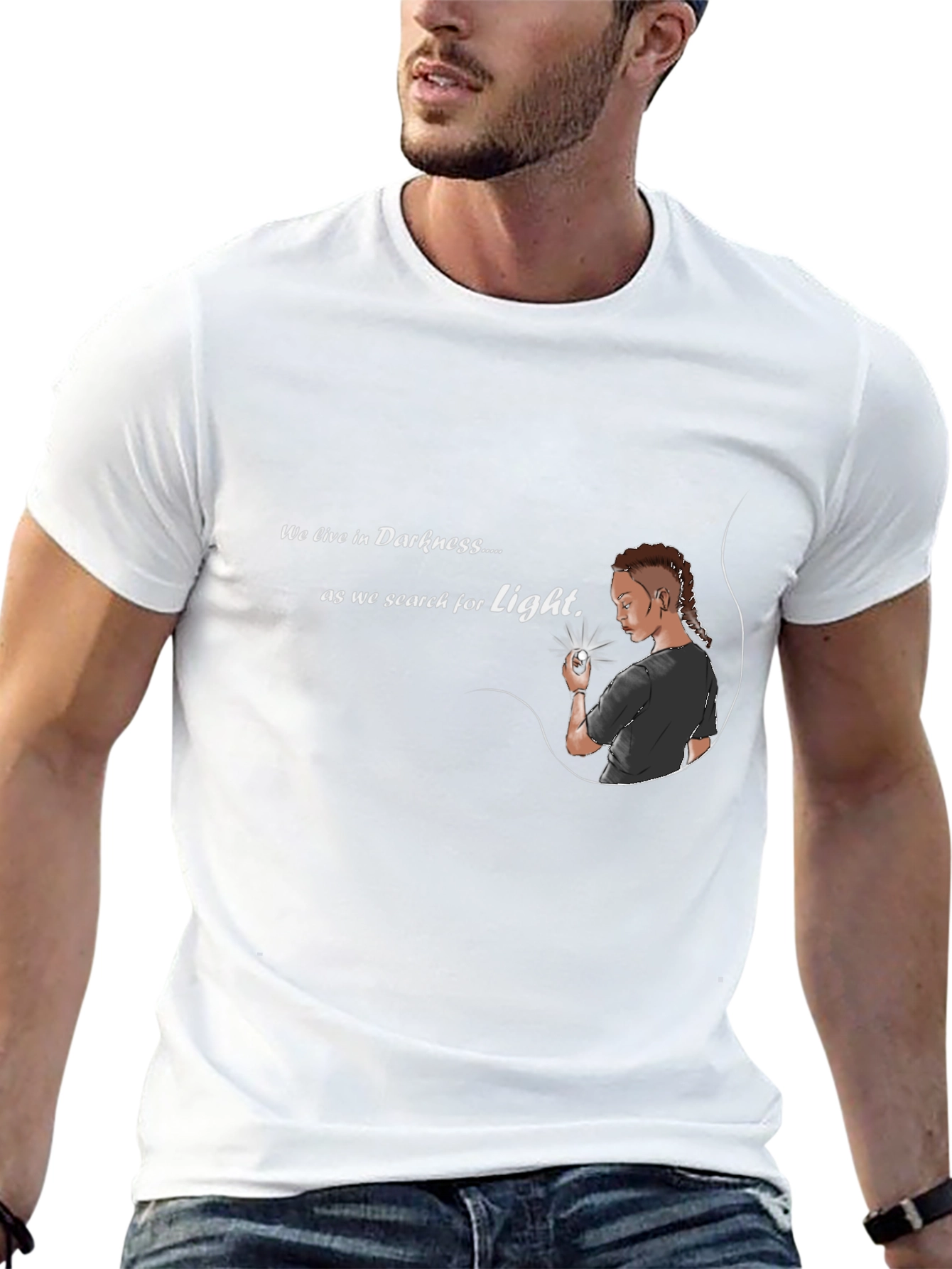 Darkness to Light Graphic T-Shirt