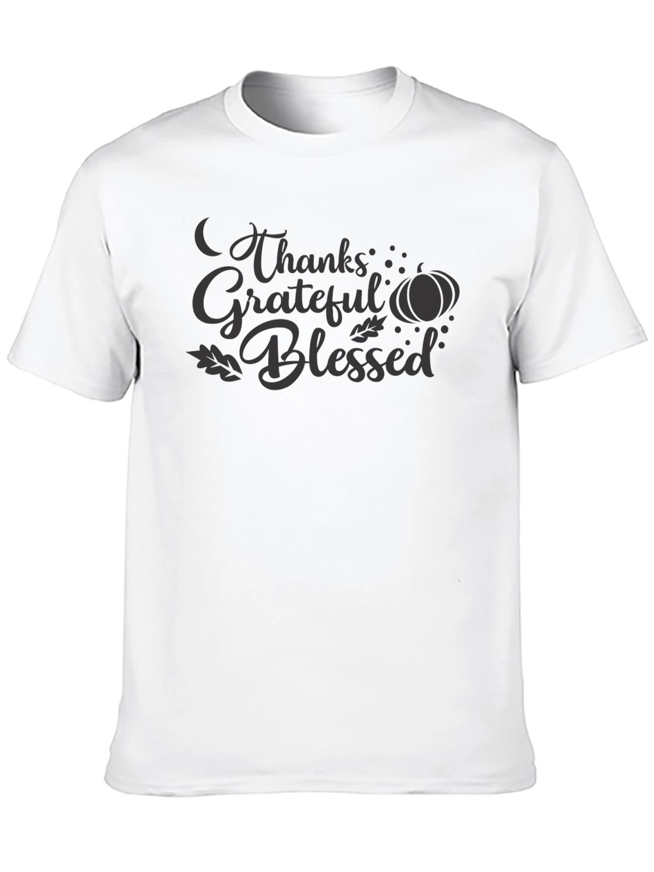 Thanks Grateful Blessed Graphic Tee