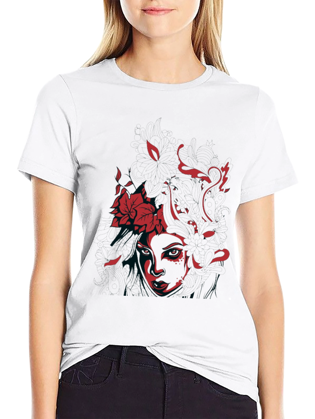 Medusa Graphic Print T-Shirt - Modern Streetwear