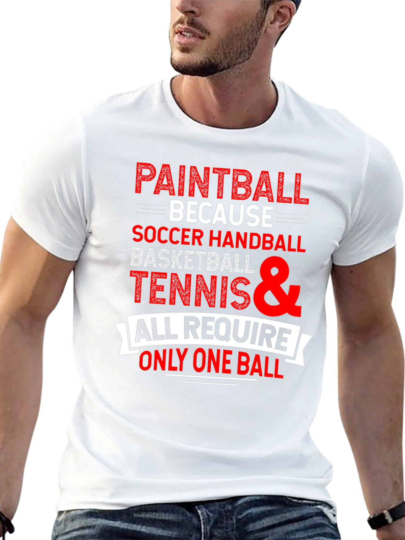 Paintball Because T-Shirt