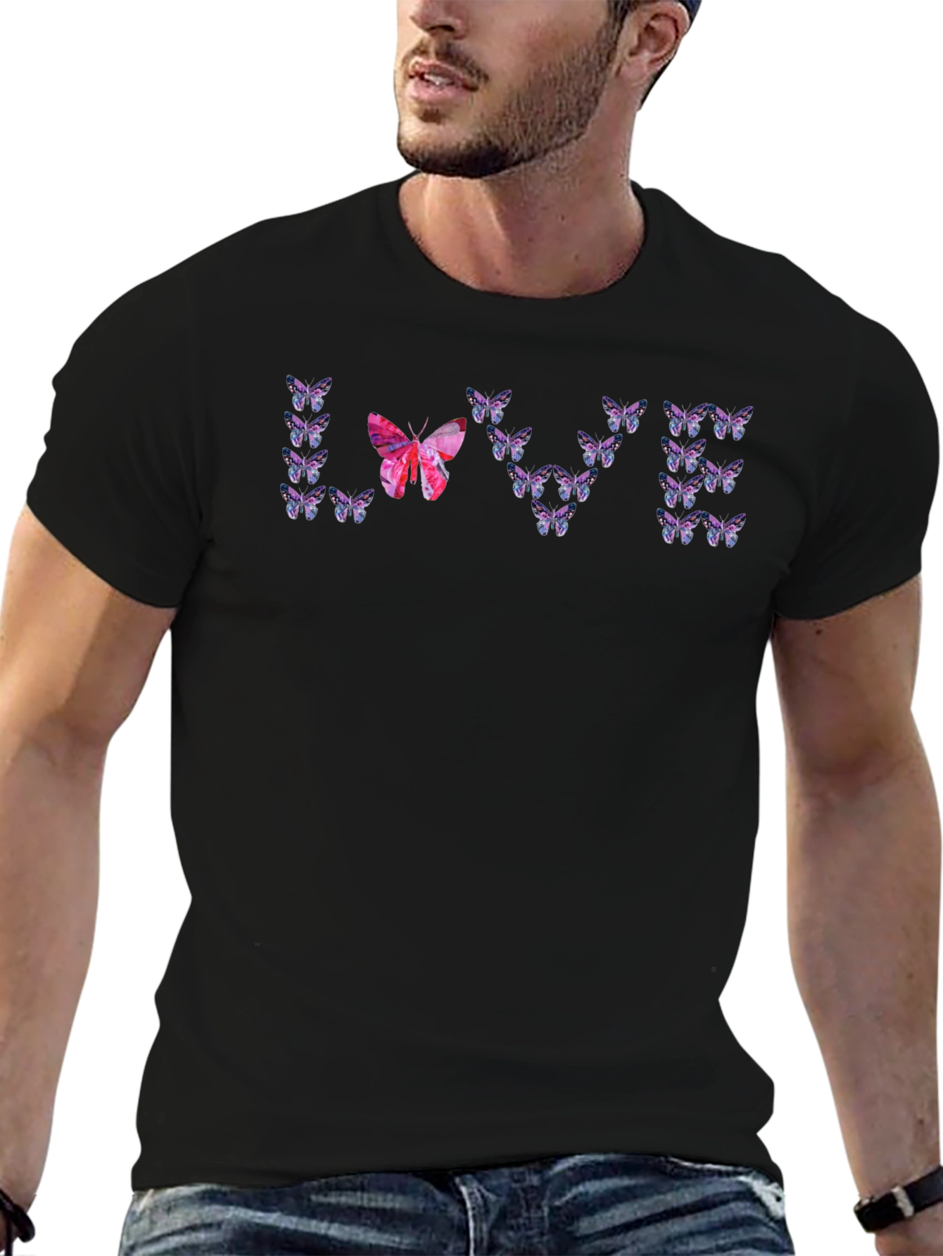 Butterfly Love T-Shirt - Unique Graphic Tee