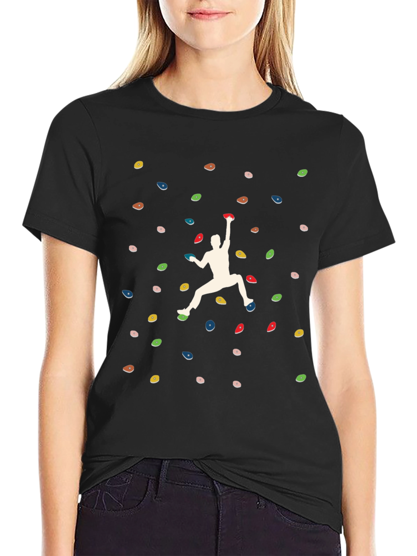 Climbing Wall Graphic T-Shirt