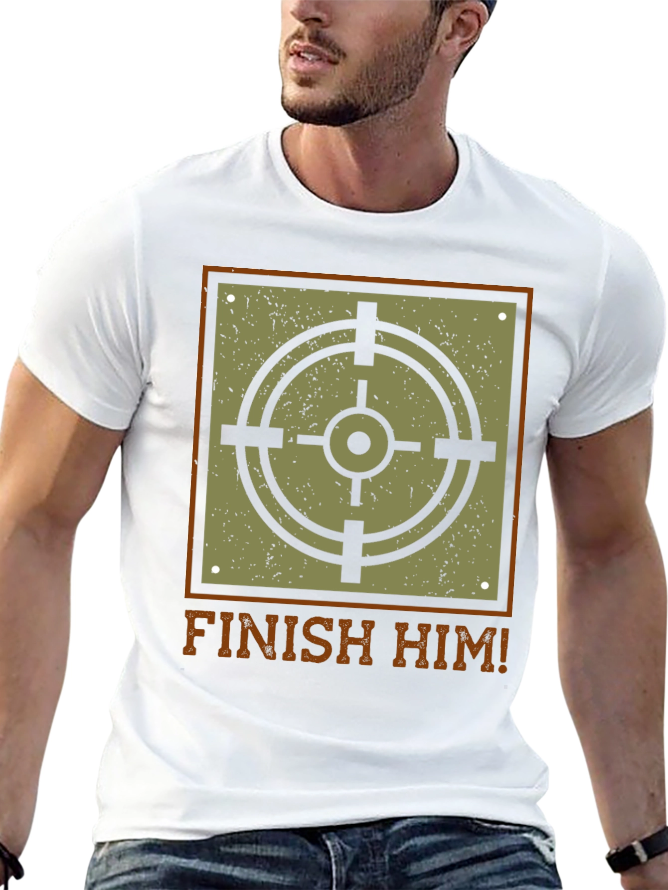 Finish Him! Target T-Shirt