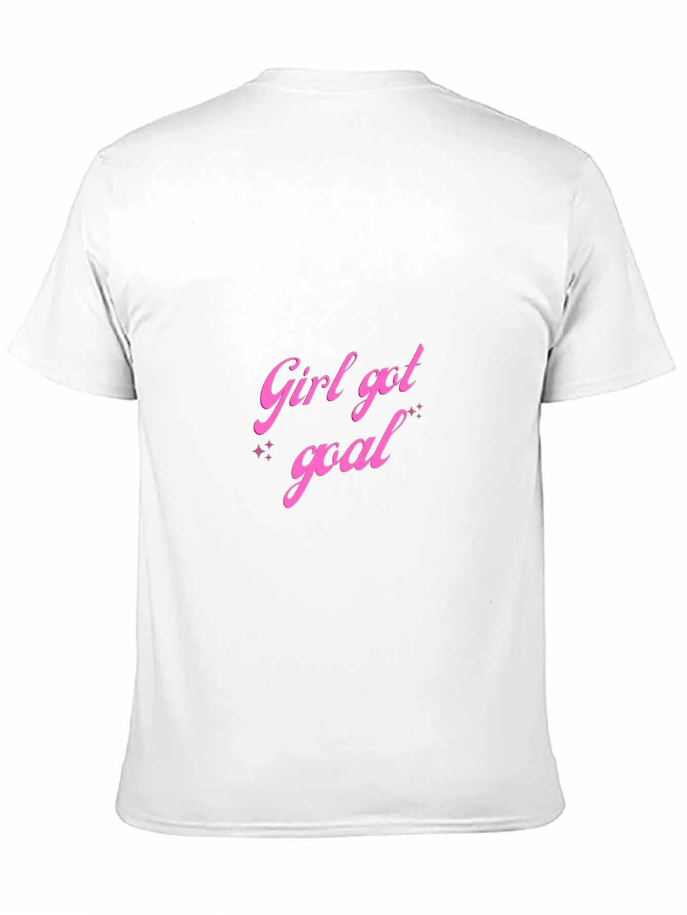Girl Got Goal Black Graphic Tee