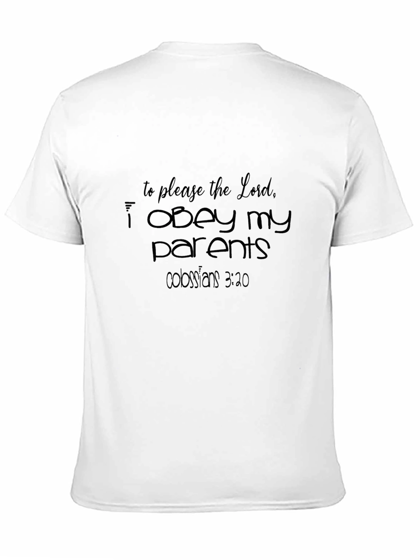 Obey Parents Christian T-Shirt