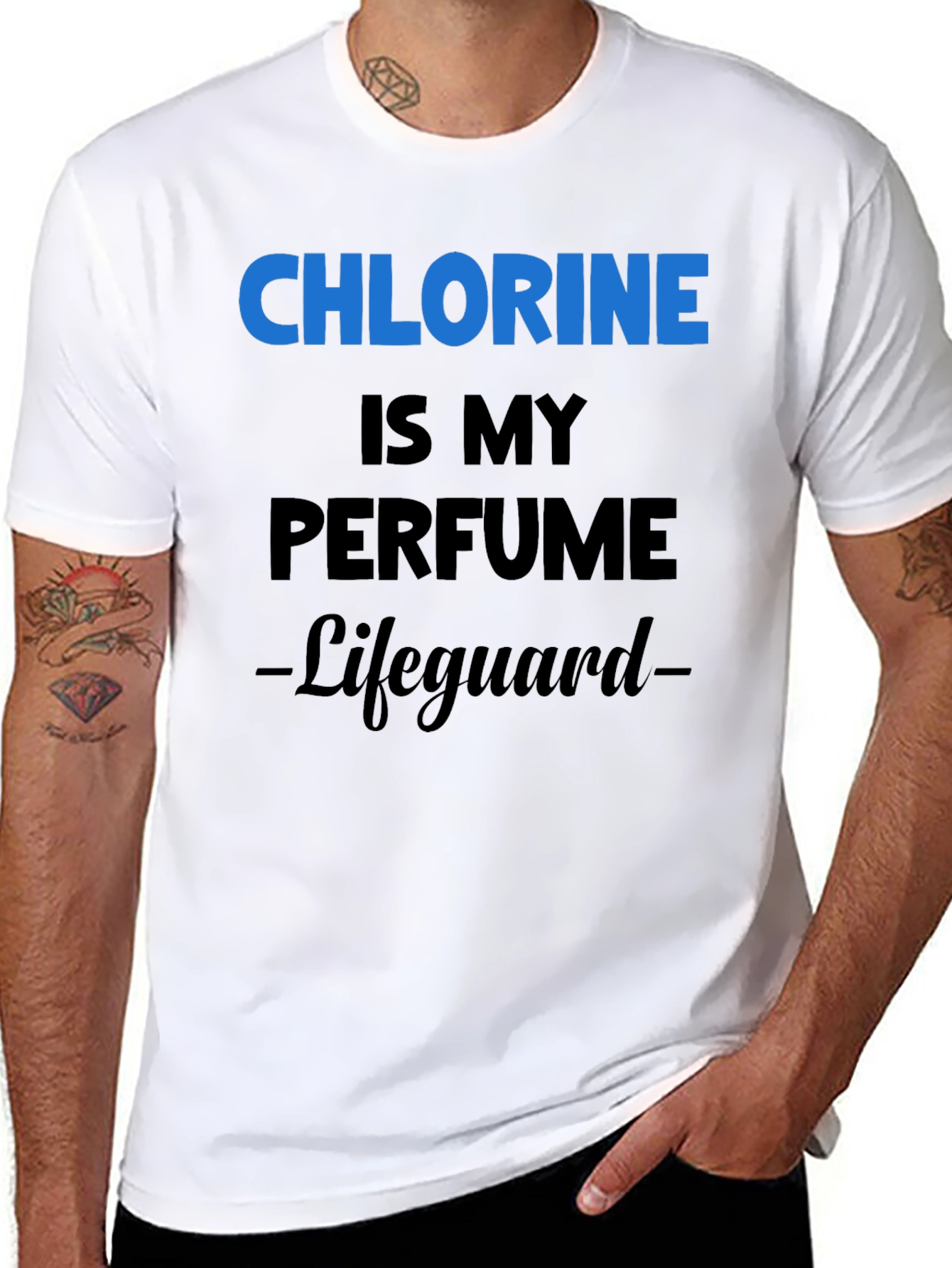Chlorine is My Perfume Lifeguard T-Shirt