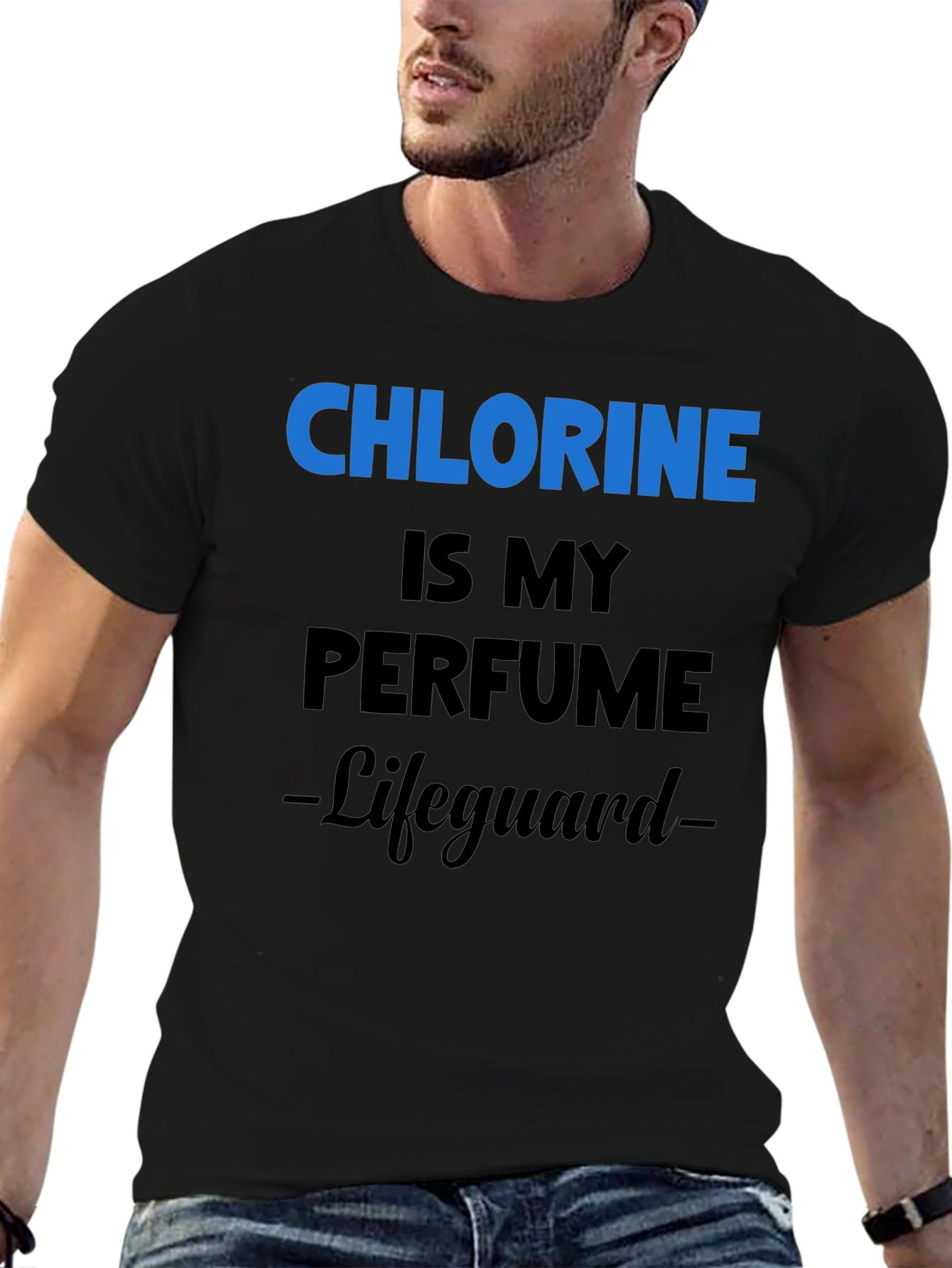 Chlorine is My Perfume Lifeguard T-Shirt