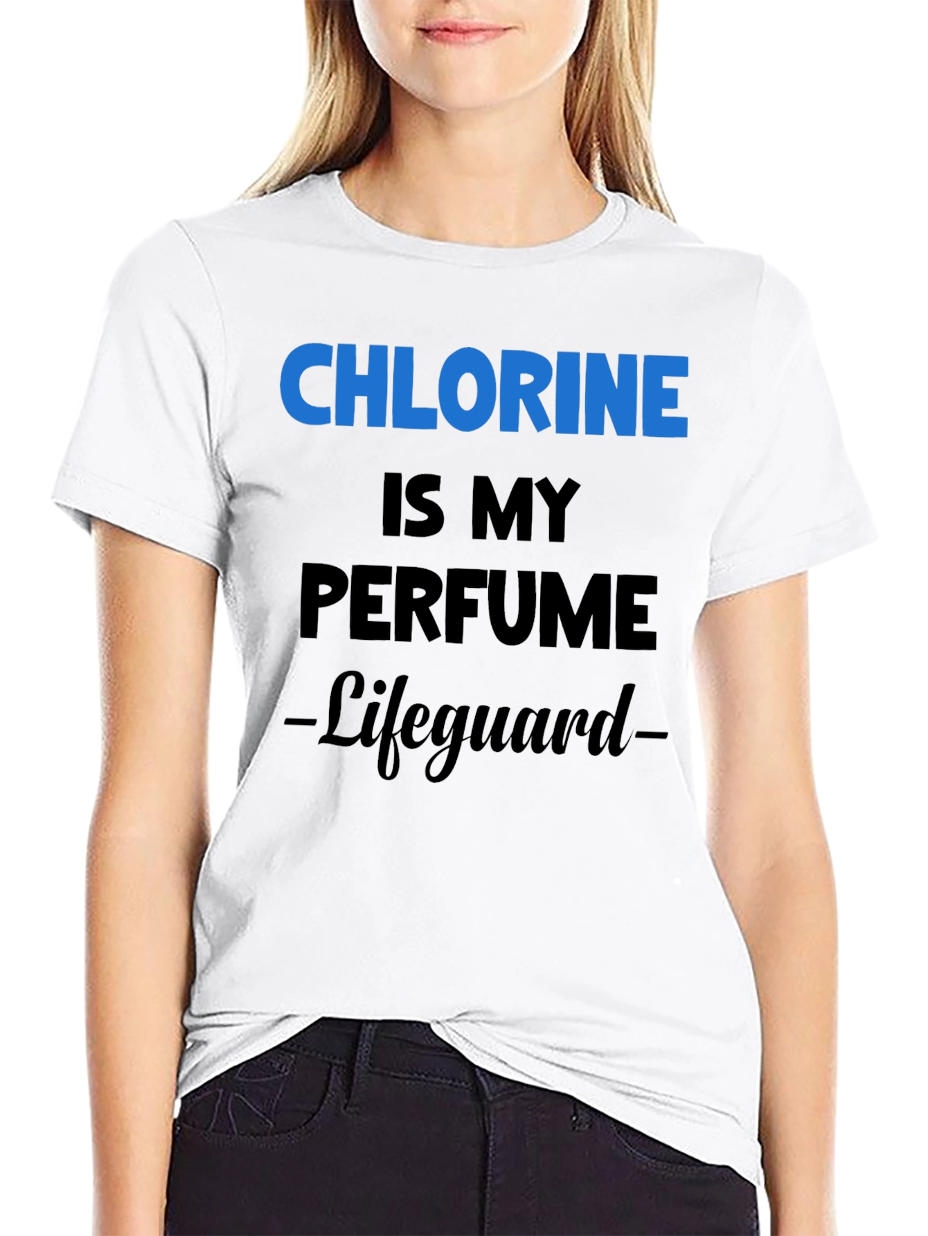 Chlorine is My Perfume Lifeguard T-Shirt