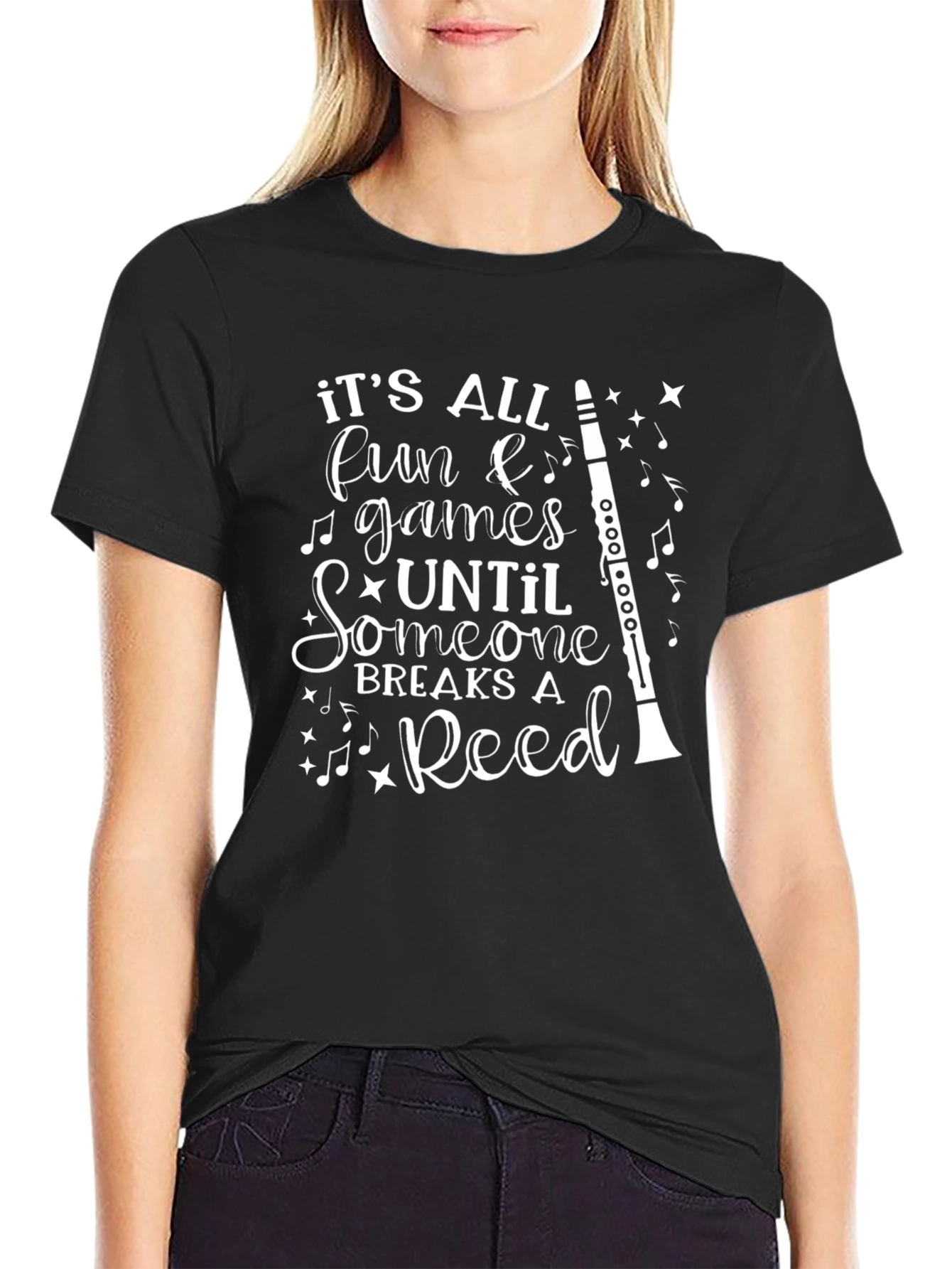 Funny Clarinet Player T-Shirt