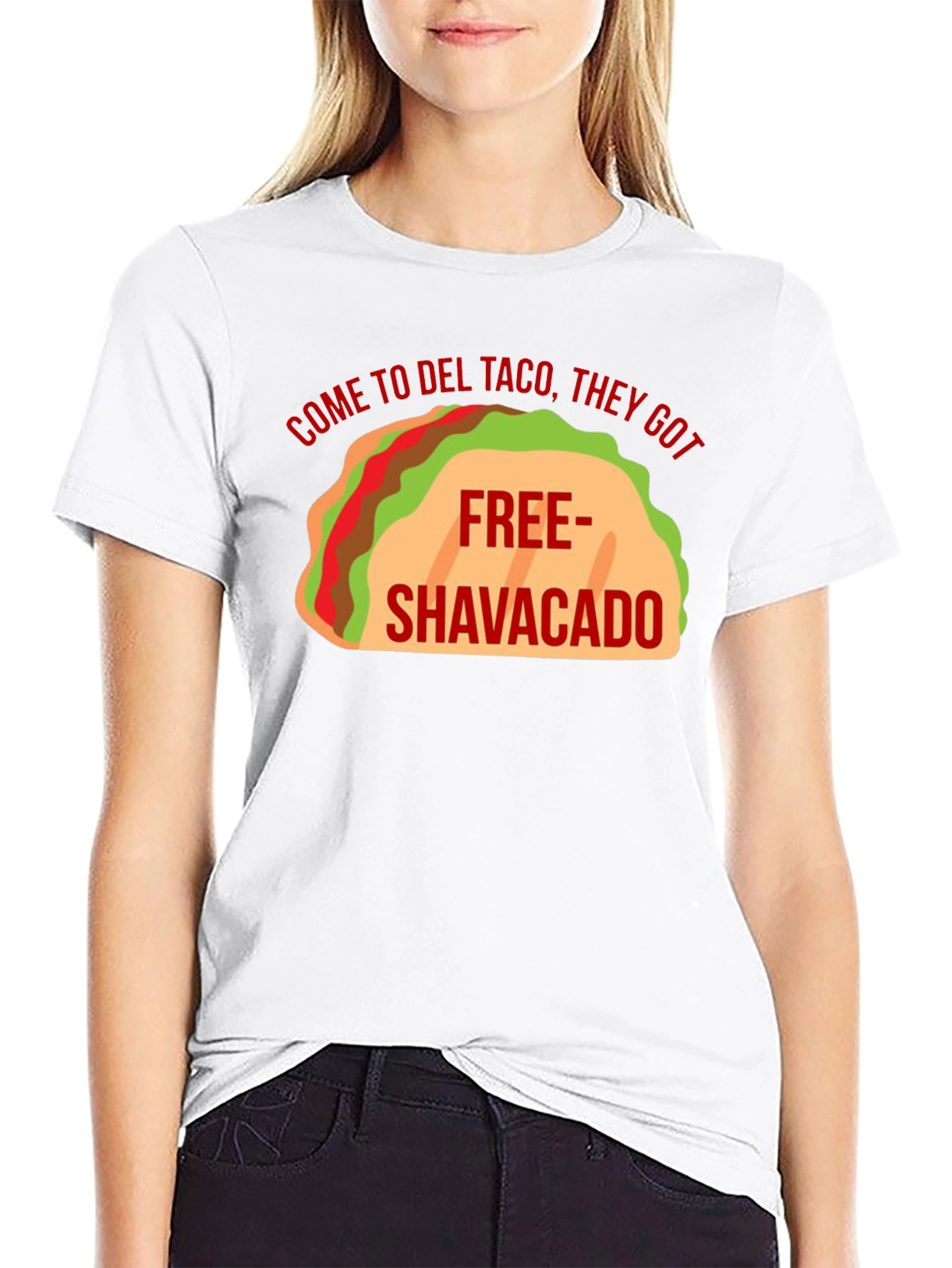 Del Taco Free Shavacado Graphic T-Shirt