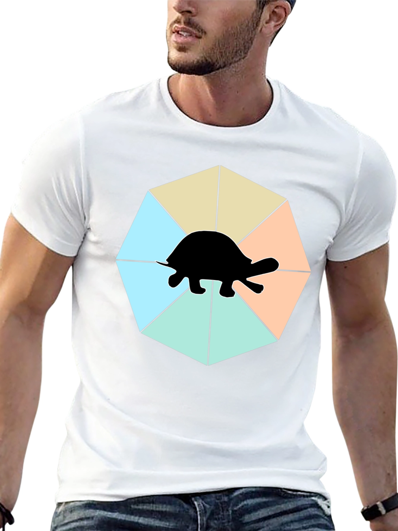 Turtle Graphic T-Shirt - Modern Art
