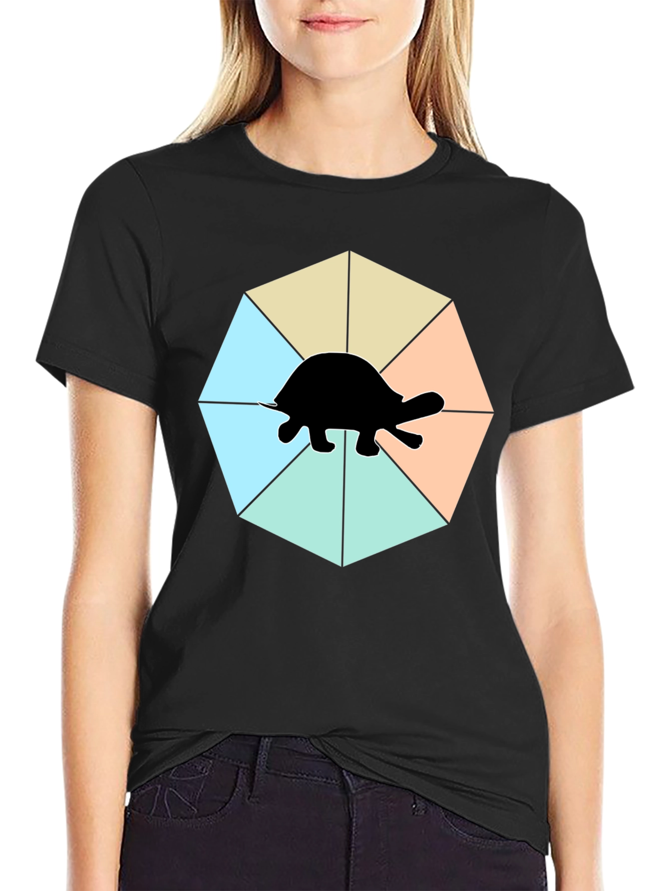Turtle Graphic T-Shirt - Modern Art
