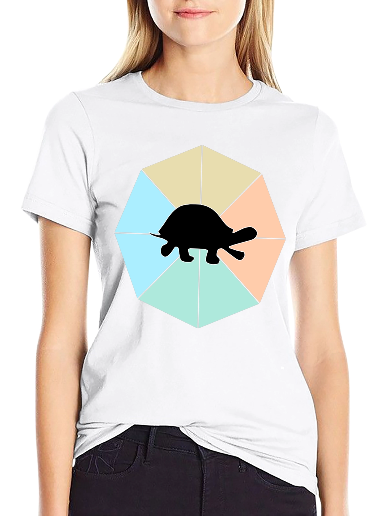 Turtle Graphic T-Shirt - Modern Art