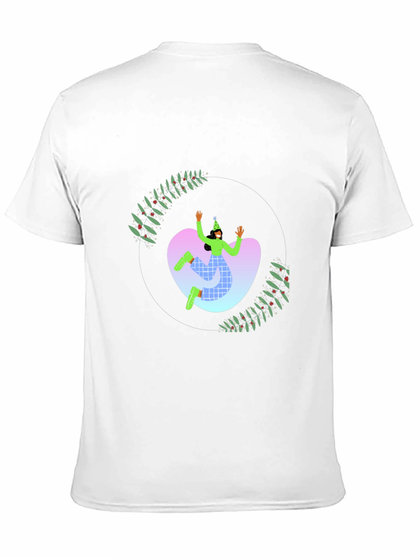 Festive Graphic Tee - Holiday Party Vibes