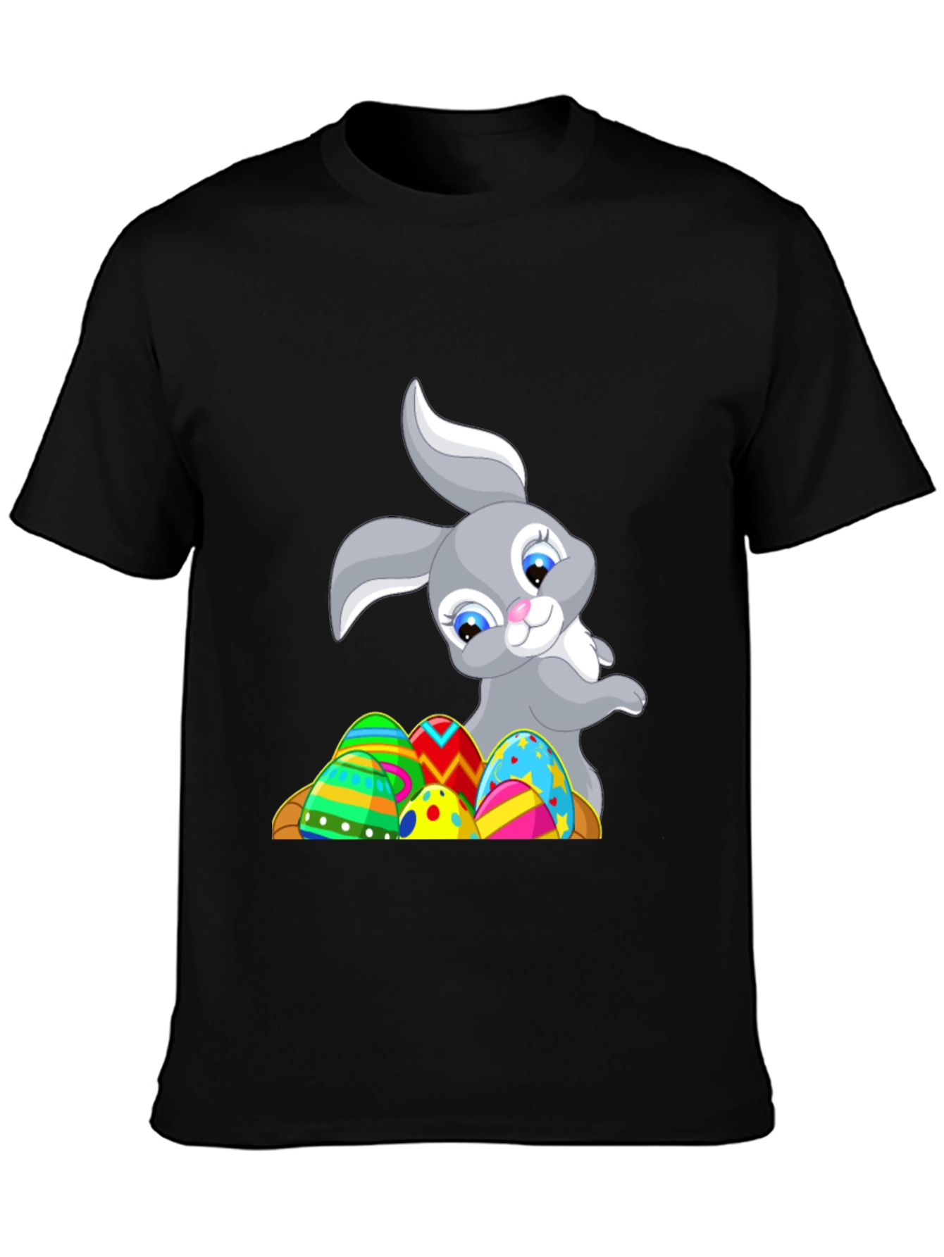 Easter Bunny & Eggs Graphic Tee